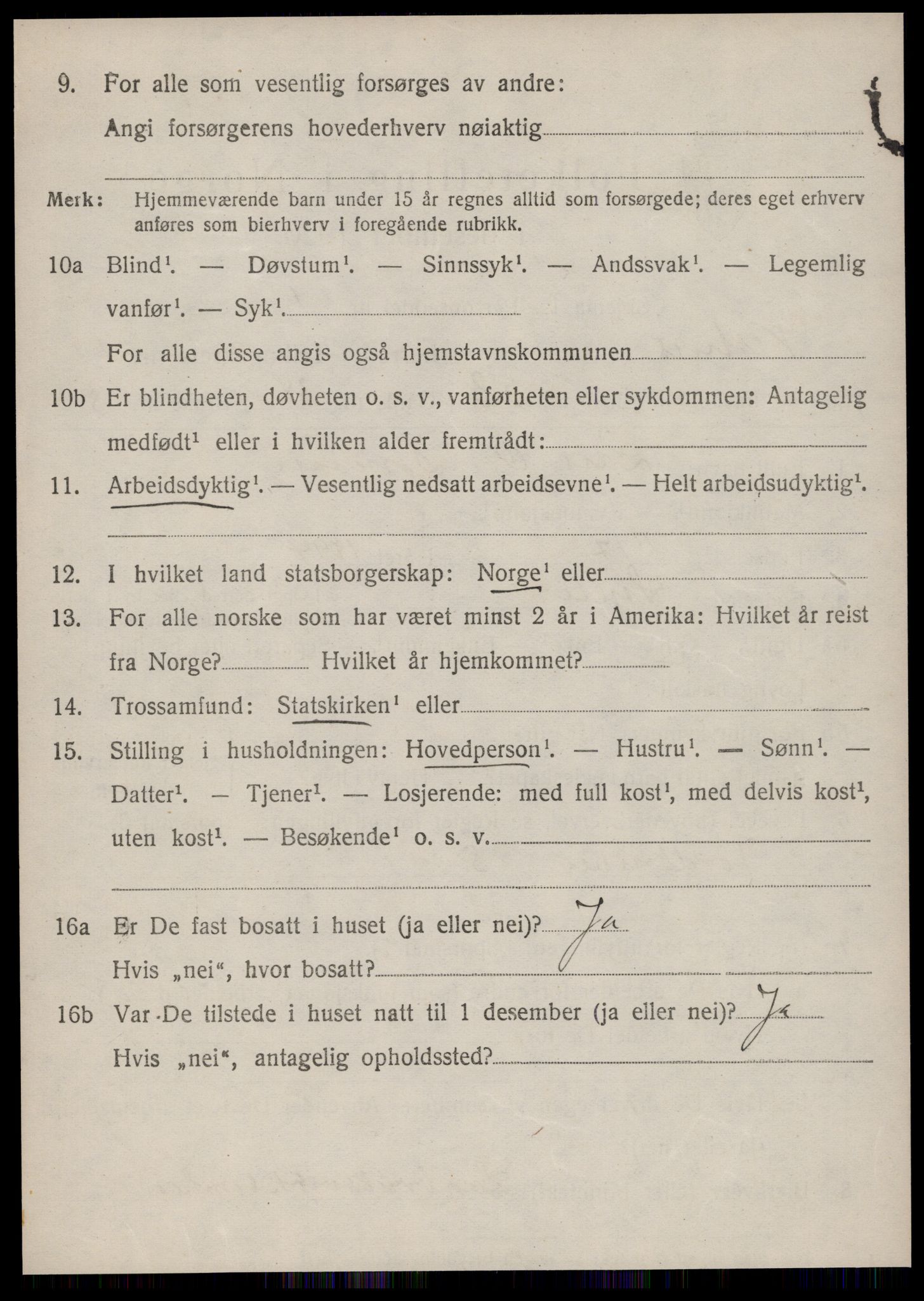 SAT, Folketelling 1920 for 1535 Vestnes herred, 1920, s. 1846