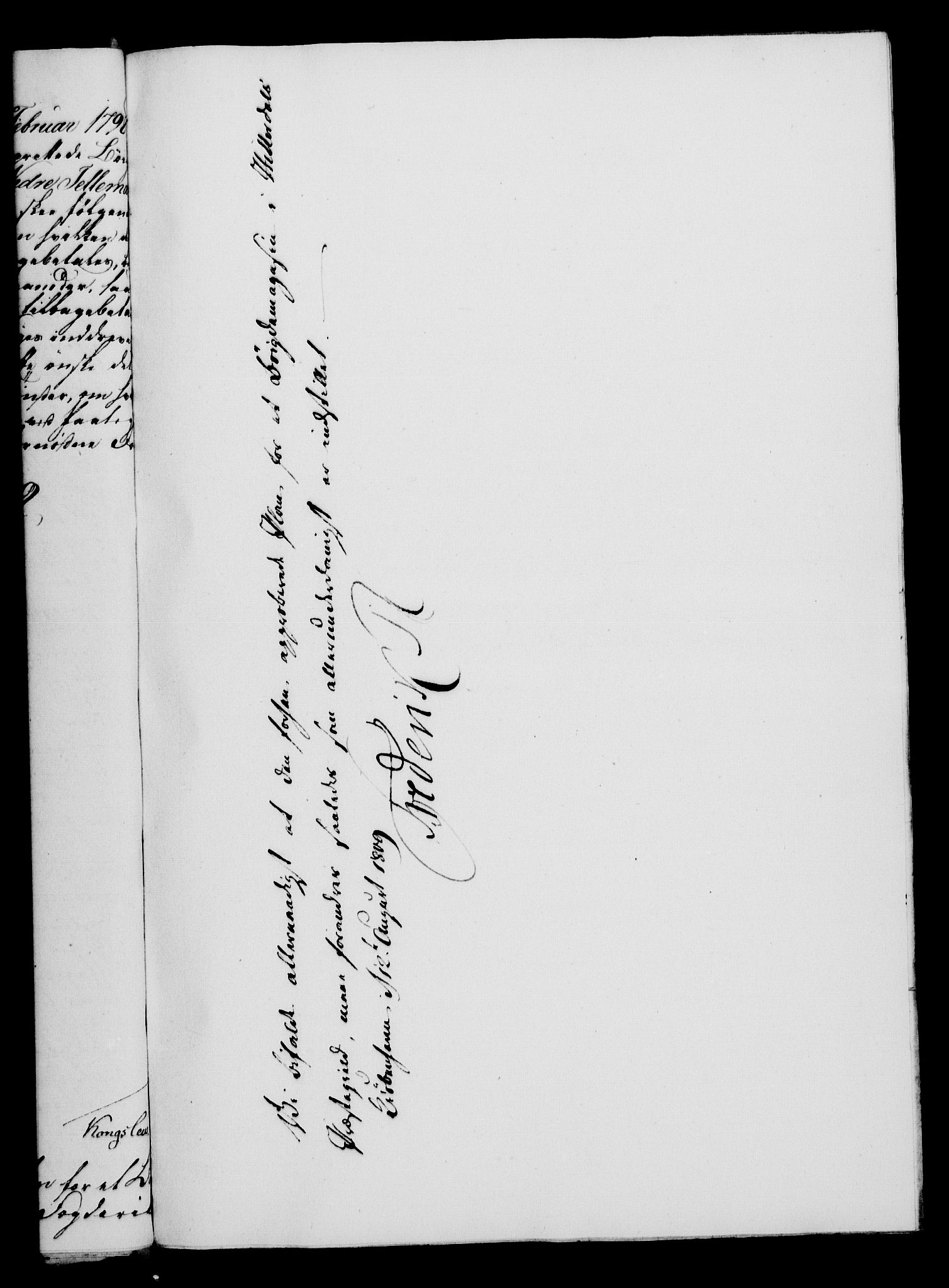 Rentekammeret, Kammerkanselliet, RA/EA-3111/G/Gf/Gfa/L0091: Norsk relasjons- og resolusjonsprotokoll (merket RK 52.91), 1809, s. 294