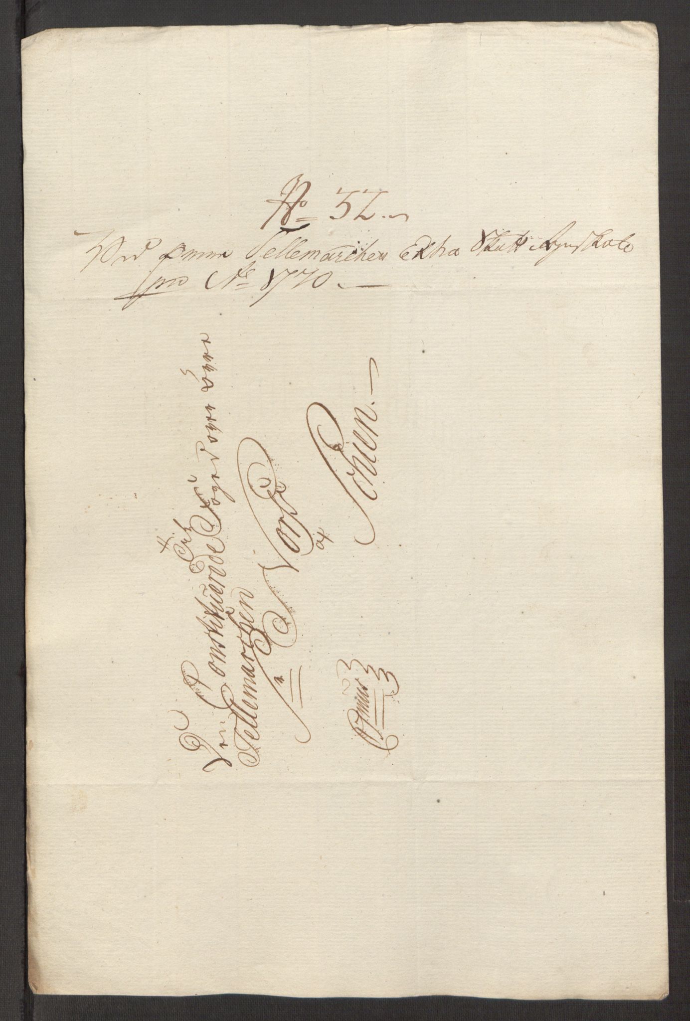 Rentekammeret inntil 1814, Reviderte regnskaper, Fogderegnskap, RA/EA-4092/R38/L2293: Ekstraskatten Øvre Telemark, 1762-1770, s. 507