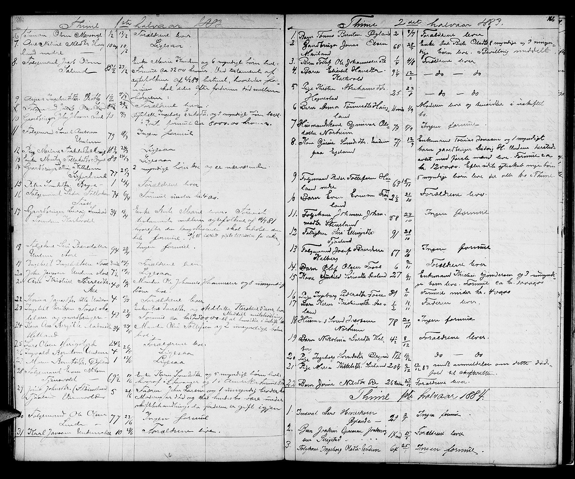 Jæren sorenskriveri, AV/SAST-A-100310/01/5/52/52B/L0001: DØDSFALLPROTOKOLL, 1869-1896, s. 165b-166a
