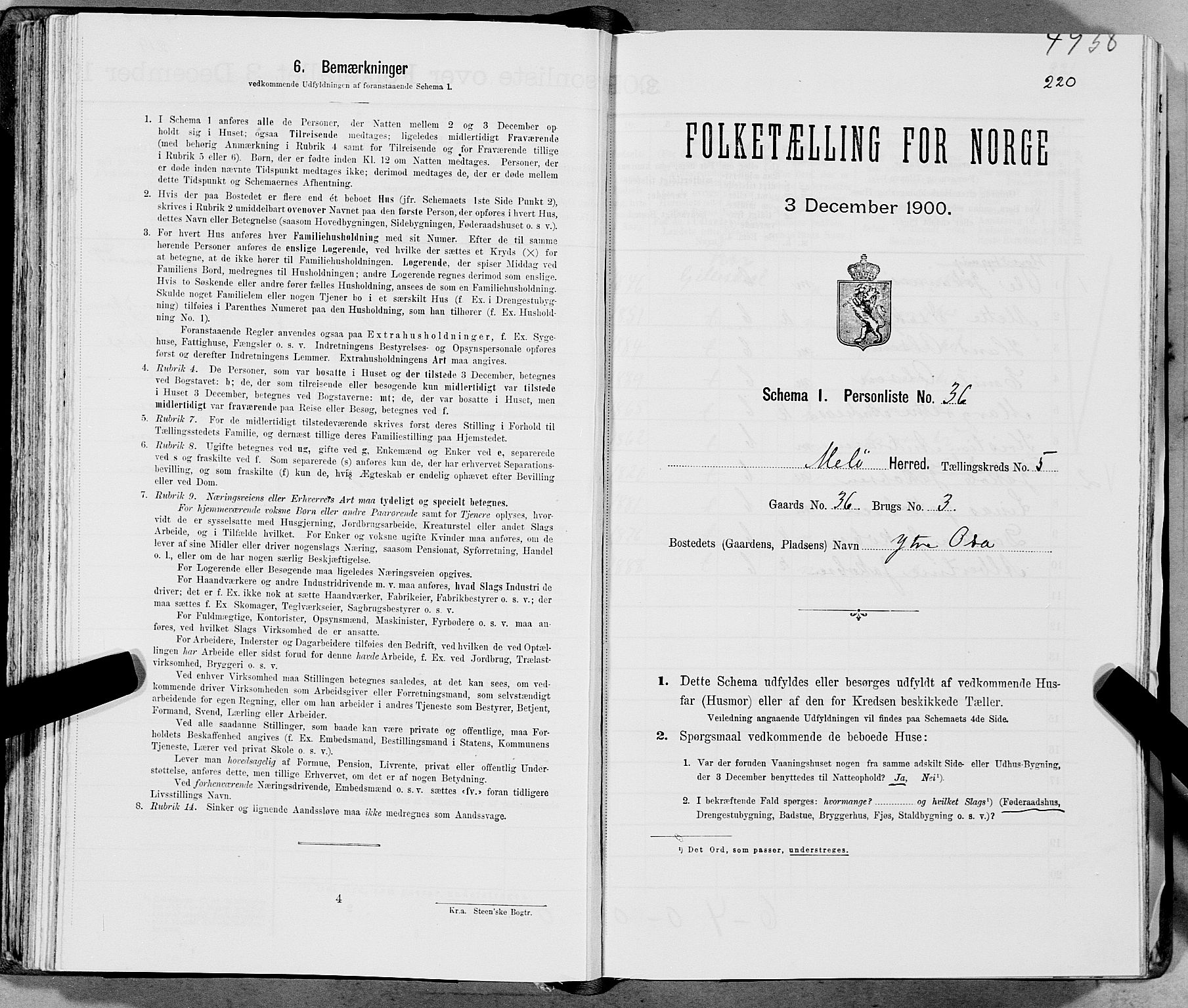 SAT, Folketelling 1900 for 1837 Meløy herred, 1900, s. 724