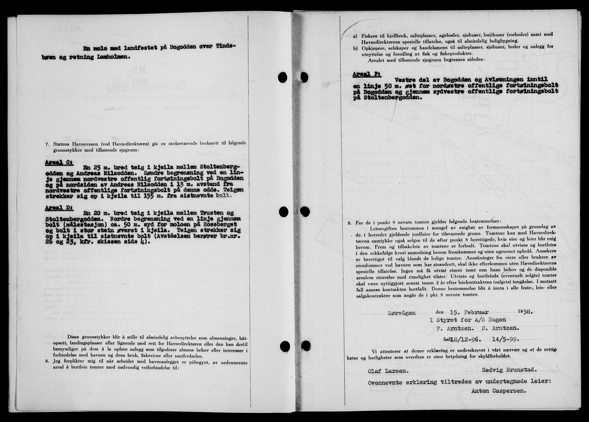 Lofoten sorenskriveri, SAT/A-0017/1/2/2C/L0009a: Pantebok nr. 9a, 1941-1942, Dagboknr: 1923/1941