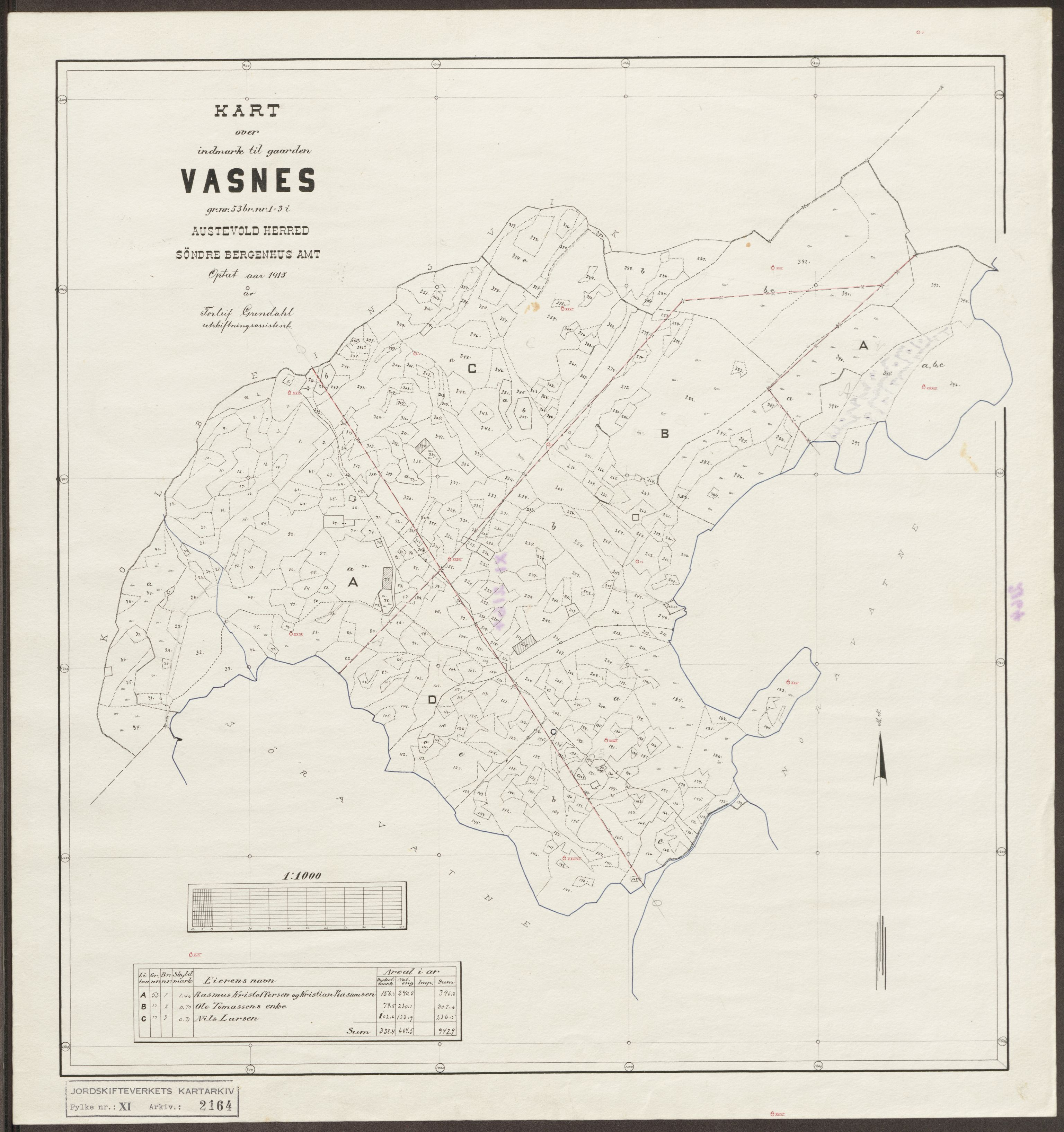 Jordskifteverkets kartarkiv, RA/S-3929/T, 1859-1988, s. 2401