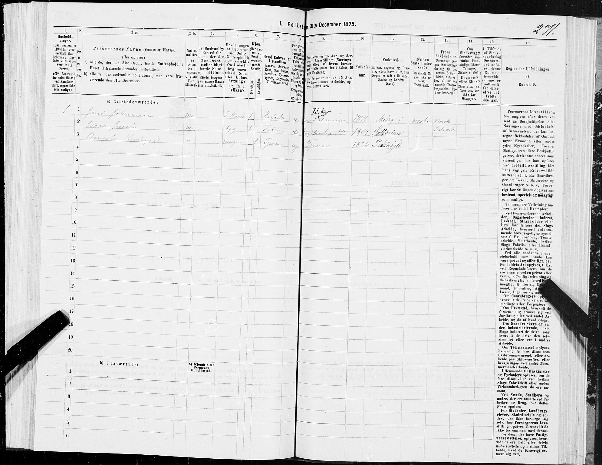 SAT, Folketelling 1875 for 1840P Saltdal prestegjeld, 1875, s. 1271