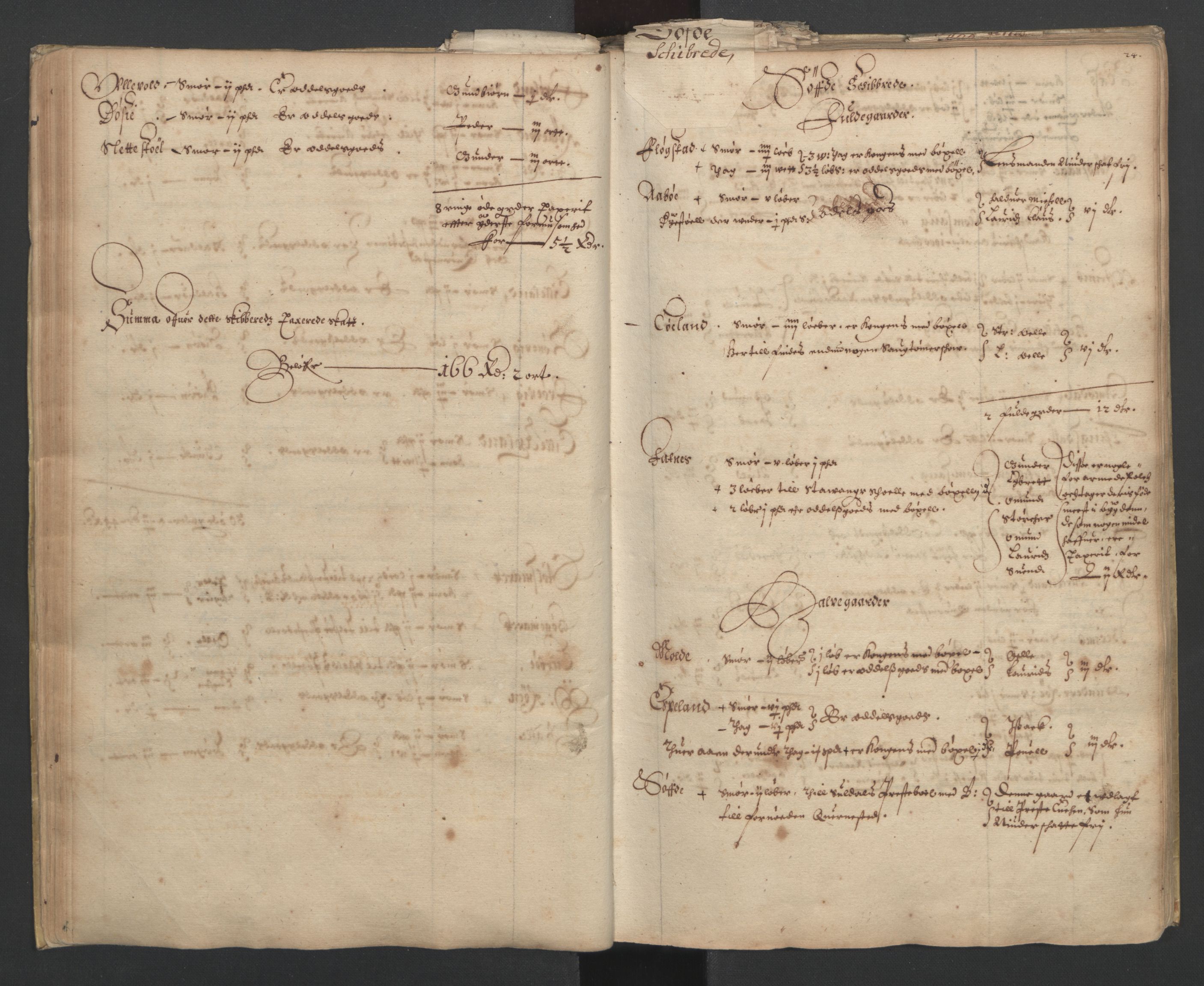 Rentekammeret inntil 1814, Realistisk ordnet avdeling, AV/RA-EA-4070/L/L0023/0001: Stavanger lagdømme: / [A]: Alminnelig jordebok og skattemanntall (6 dalers kontribusjonsskatt), 1661, s. 23b-24a