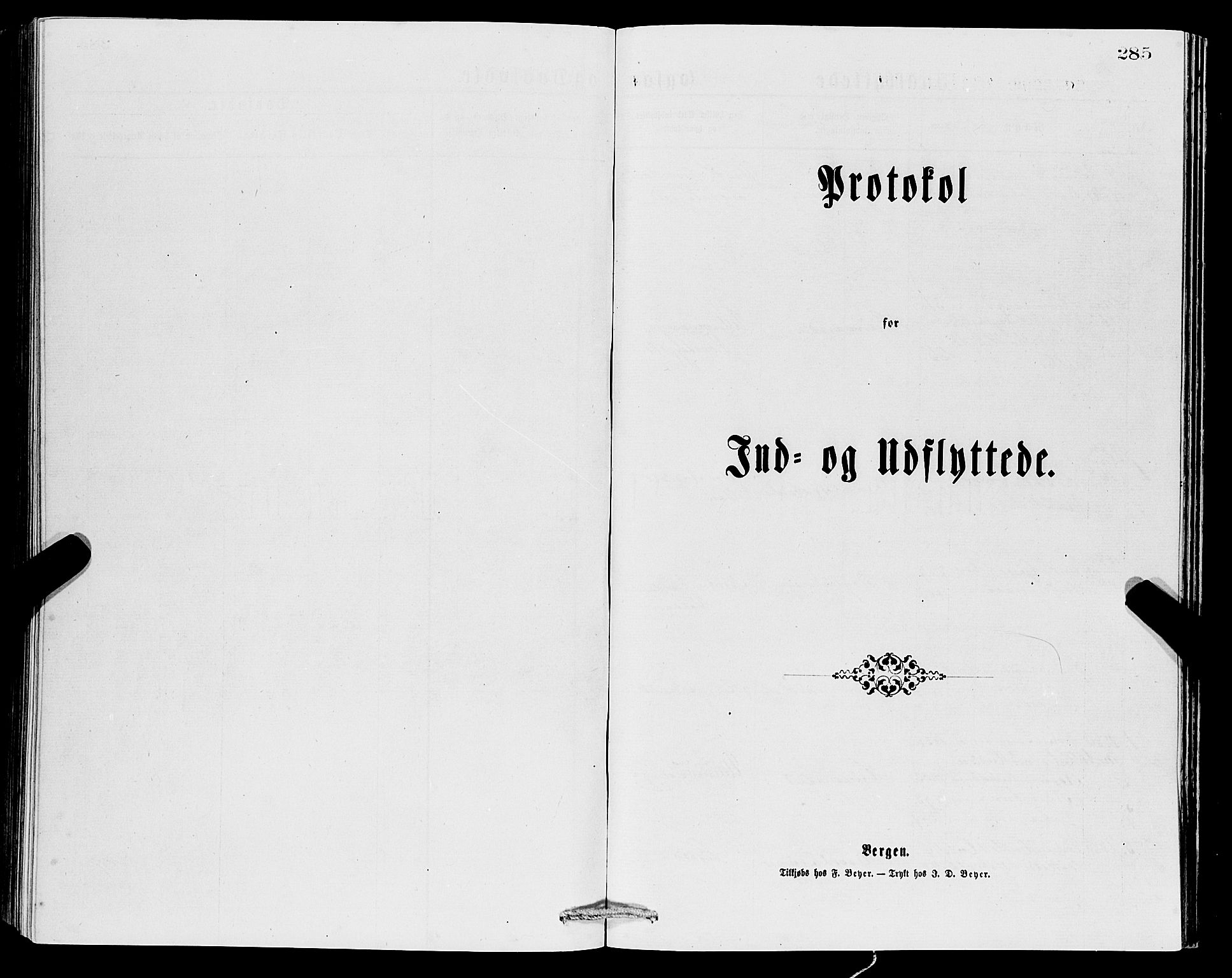 Ullensvang sokneprestembete, SAB/A-78701/H/Hab: Klokkerbok nr. C 2, 1871-1899, s. 285