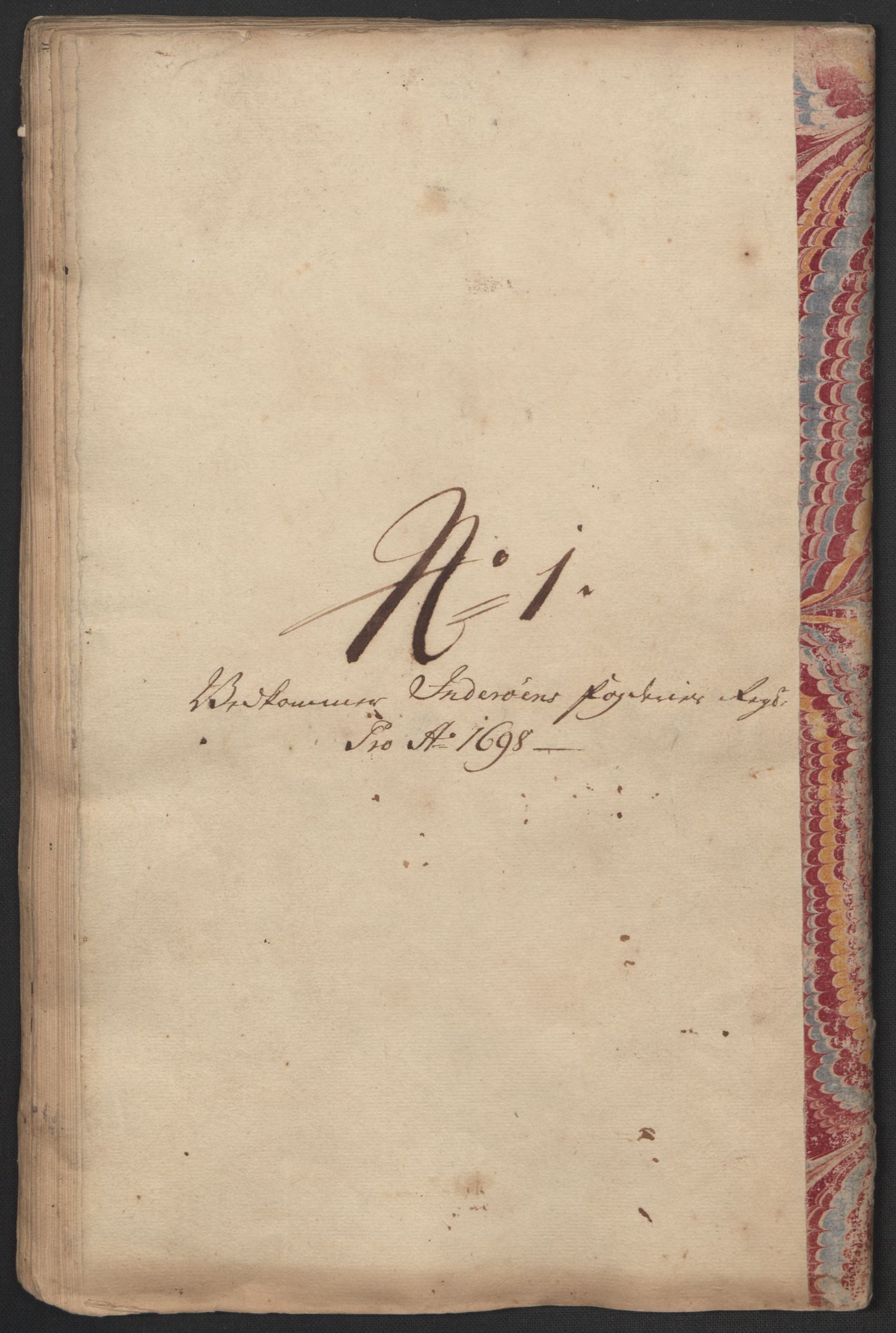 Rentekammeret inntil 1814, Reviderte regnskaper, Fogderegnskap, AV/RA-EA-4092/R63/L4310: Fogderegnskap Inderøy, 1698-1699, s. 81