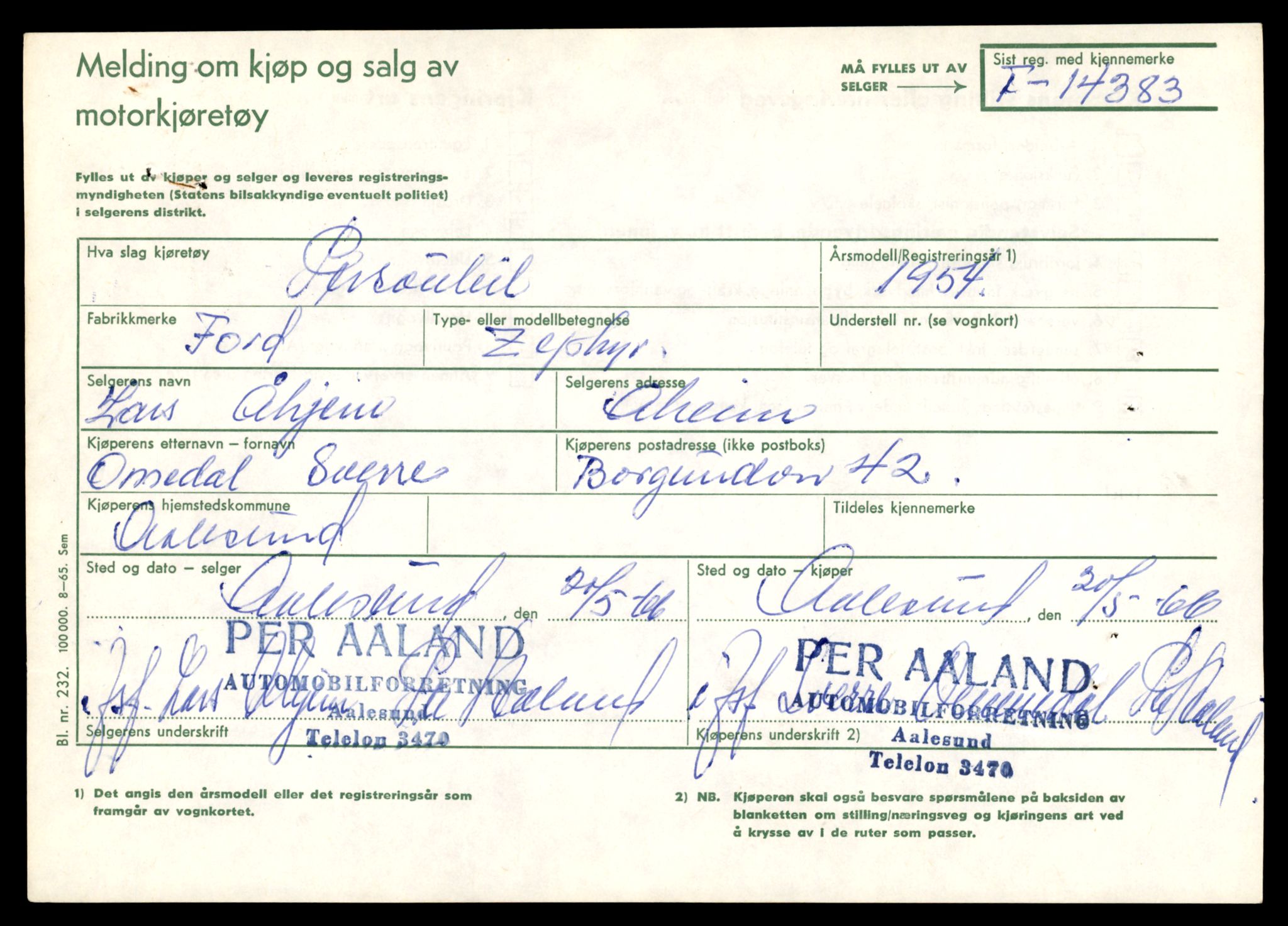 Møre og Romsdal vegkontor - Ålesund trafikkstasjon, AV/SAT-A-4099/F/Fe/L0045: Registreringskort for kjøretøy T 14320 - T 14444, 1927-1998, s. 1637