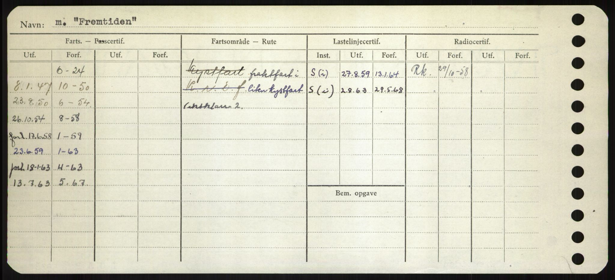 Sjøfartsdirektoratet med forløpere, Skipsmålingen, RA/S-1627/H/Hd/L0011: Fartøy, Fla-Får, s. 382