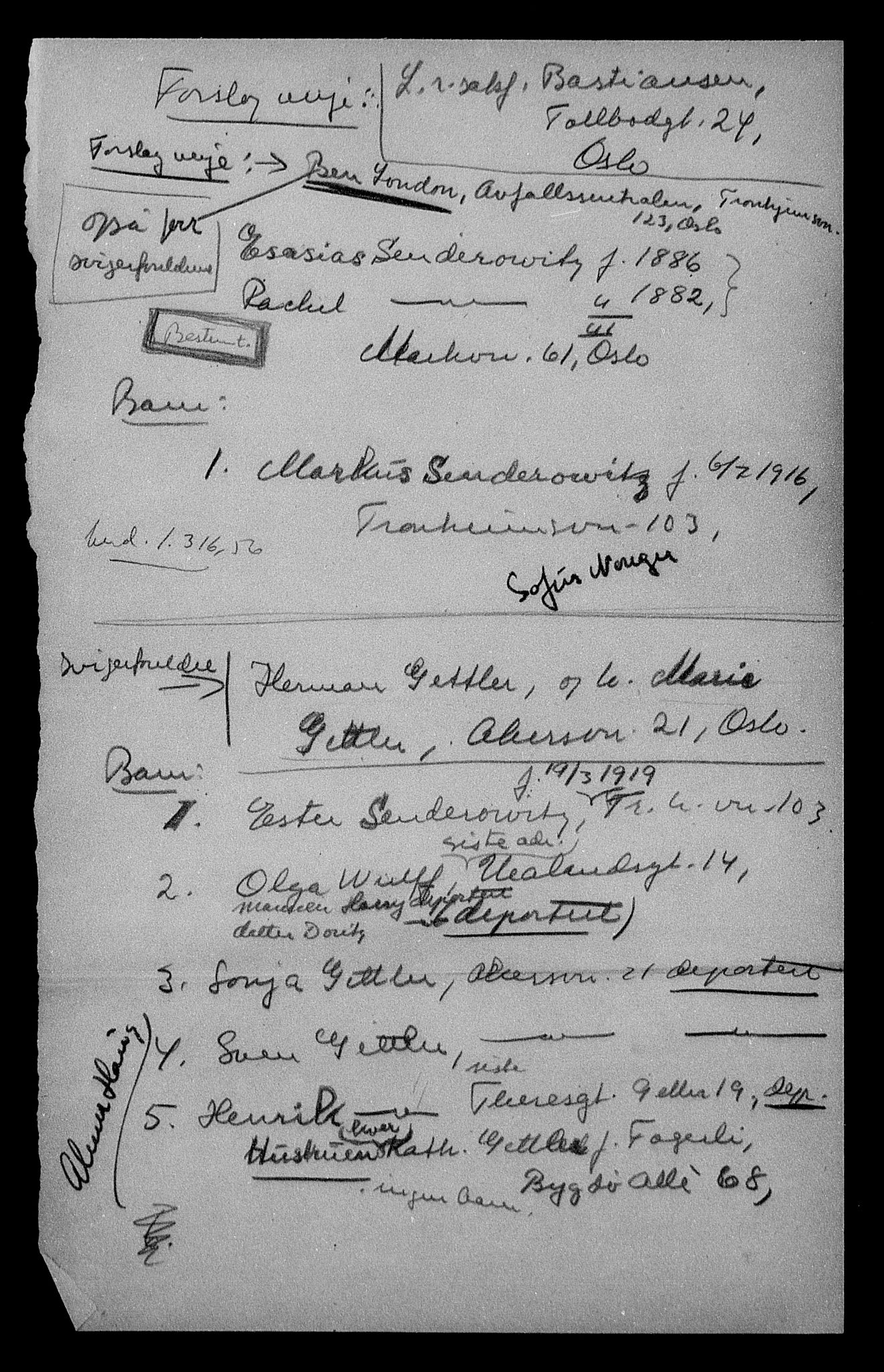 Justisdepartementet, Tilbakeføringskontoret for inndratte formuer, AV/RA-S-1564/H/Hc/Hcc/L0981: --, 1945-1947, s. 442