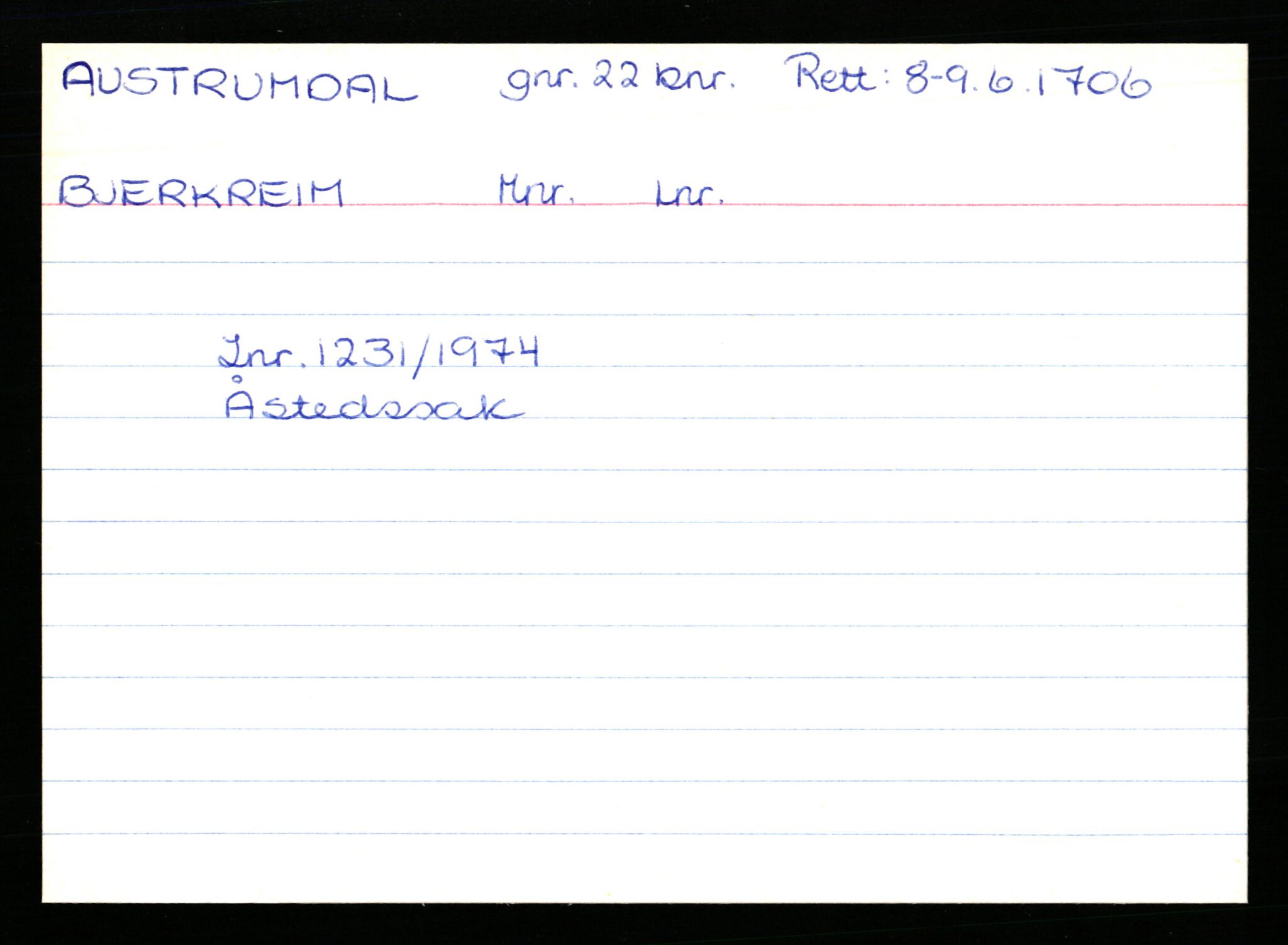 Statsarkivet i Stavanger, AV/SAST-A-101971/03/Y/Yk/L0002: Registerkort sortert etter gårdsnavn: Auglend - Bakkevik, 1750-1930, s. 435