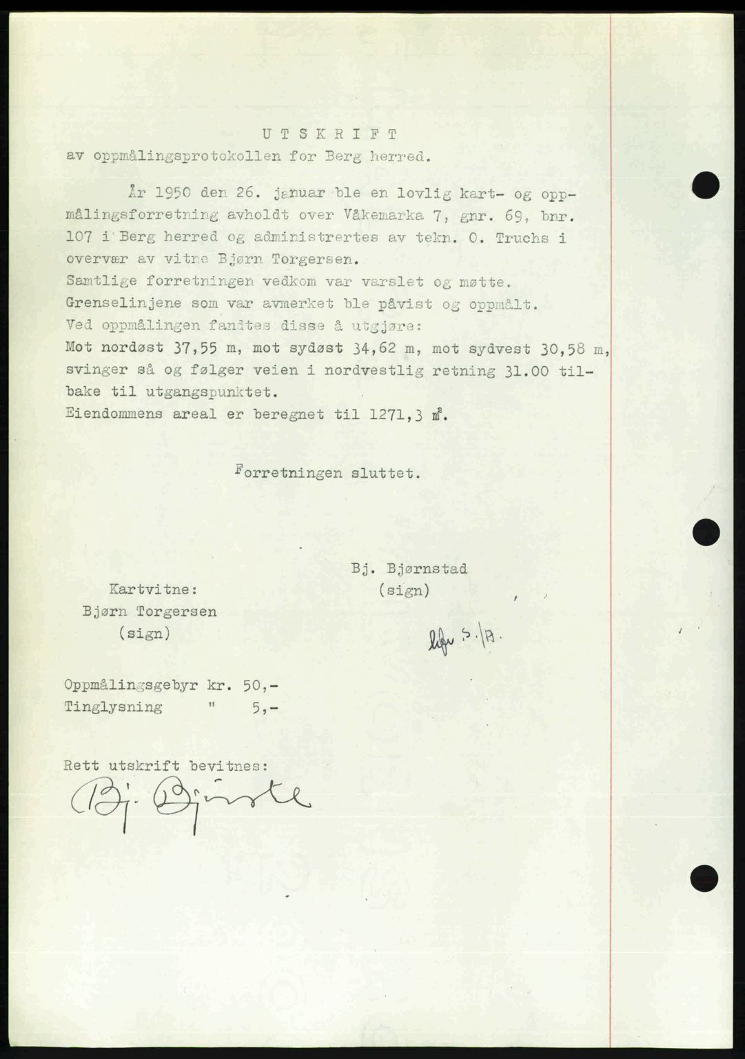 Idd og Marker sorenskriveri, AV/SAO-A-10283/G/Gb/Gbb/L0013: Pantebok nr. A13, 1949-1950, Dagboknr: 286/1950