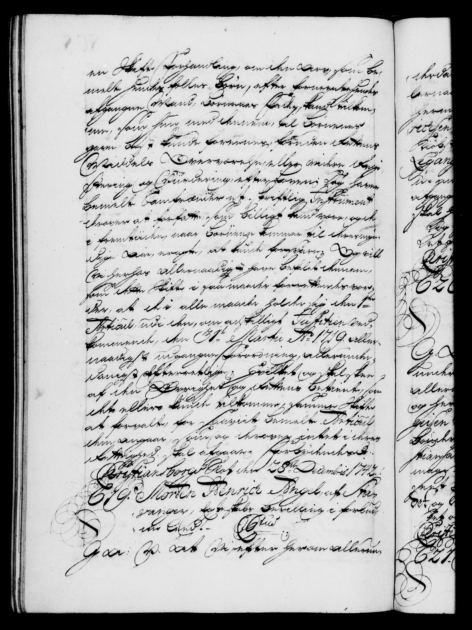 Danske Kanselli 1572-1799, AV/RA-EA-3023/F/Fc/Fca/Fcaa/L0032: Norske registre, 1741-1742, s. 808b