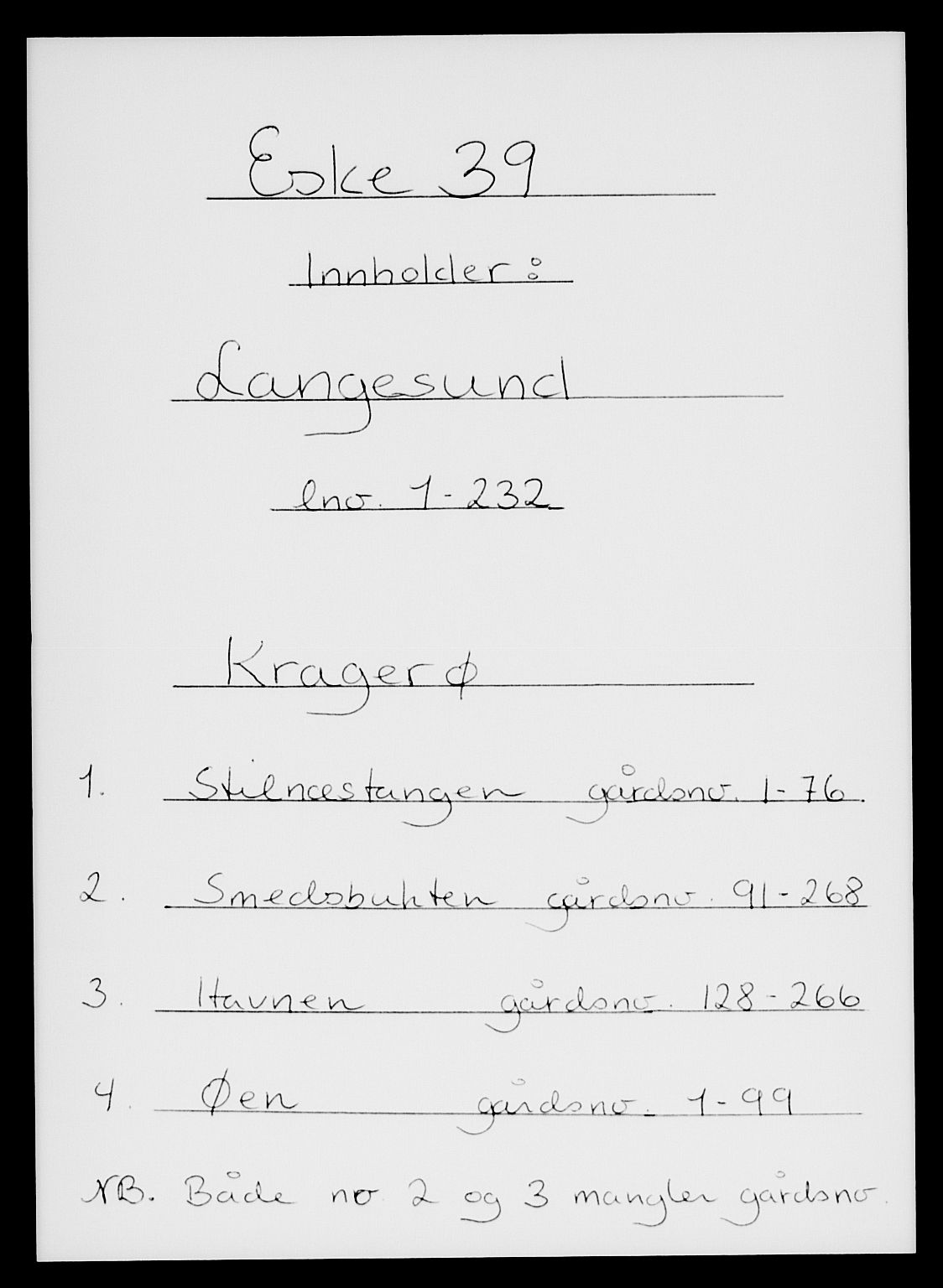 SAKO, Folketelling 1885 for 0802 Langesund ladested, 1885