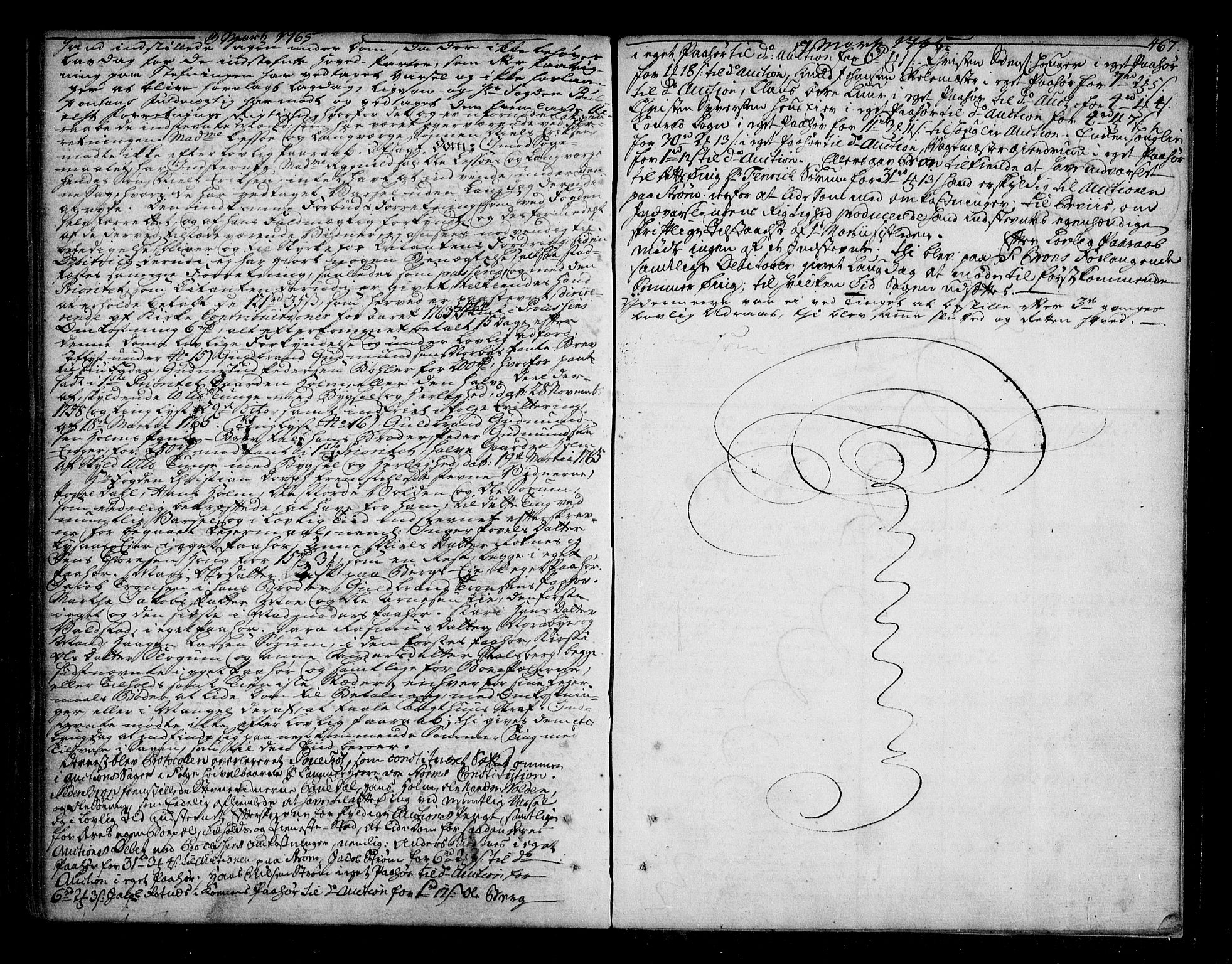 Nedre Romerike sorenskriveri, SAO/A-10469/F/Fb/L0042: Tingbok, 1759-1765, s. 466b-467a