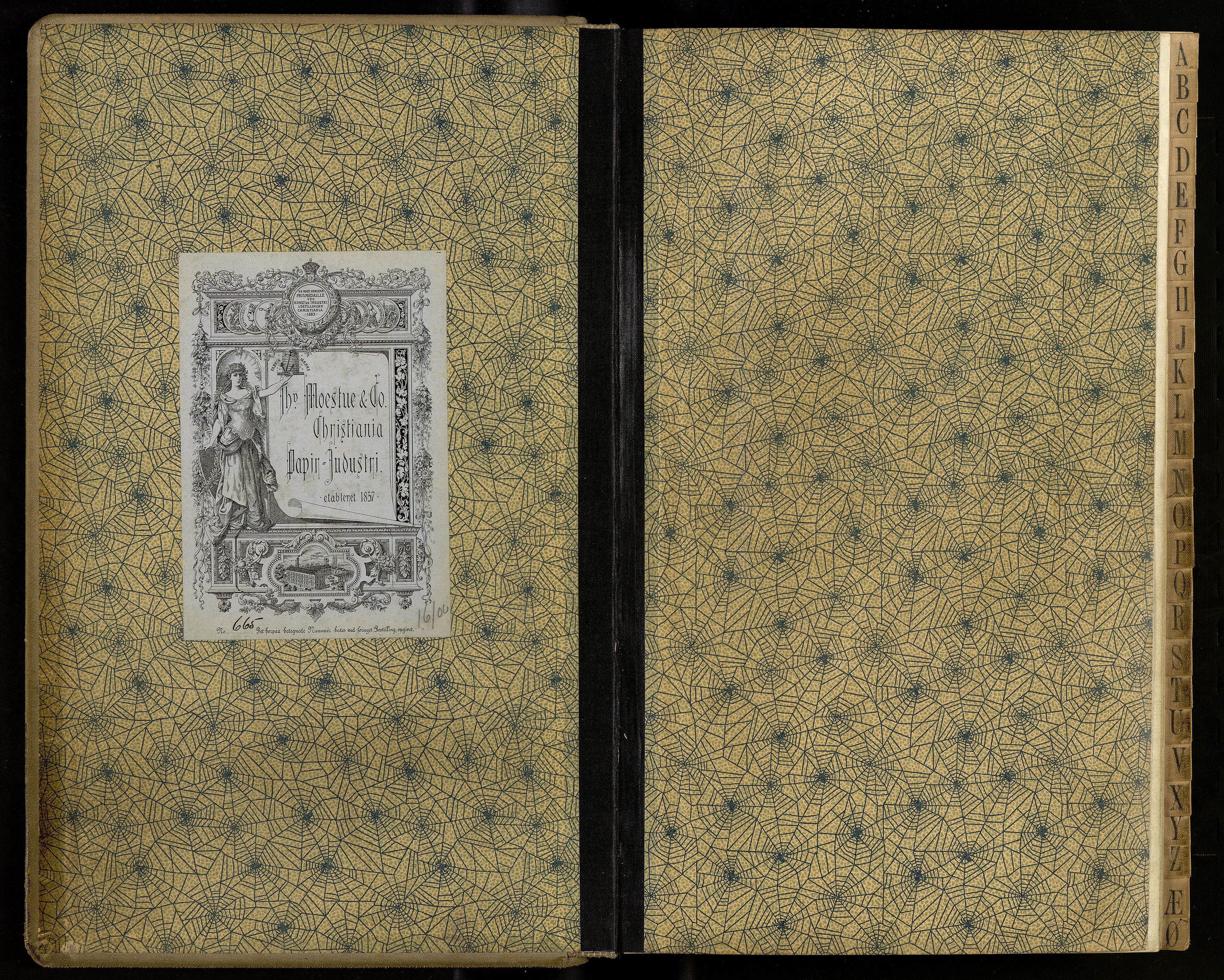 Dahl, Nicolay Peter (f. 1824), ROMS/R.Ark.1351/R/L0009: Kontobok ? (A2), 1913-1924, 1913-1924