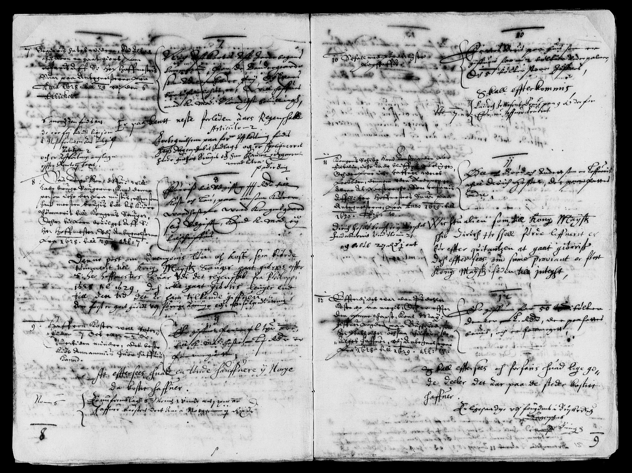 Rentekammeret inntil 1814, Reviderte regnskaper, Lensregnskaper, AV/RA-EA-5023/R/Rb/Rbm/L0005: Eiker len, 1639-1640