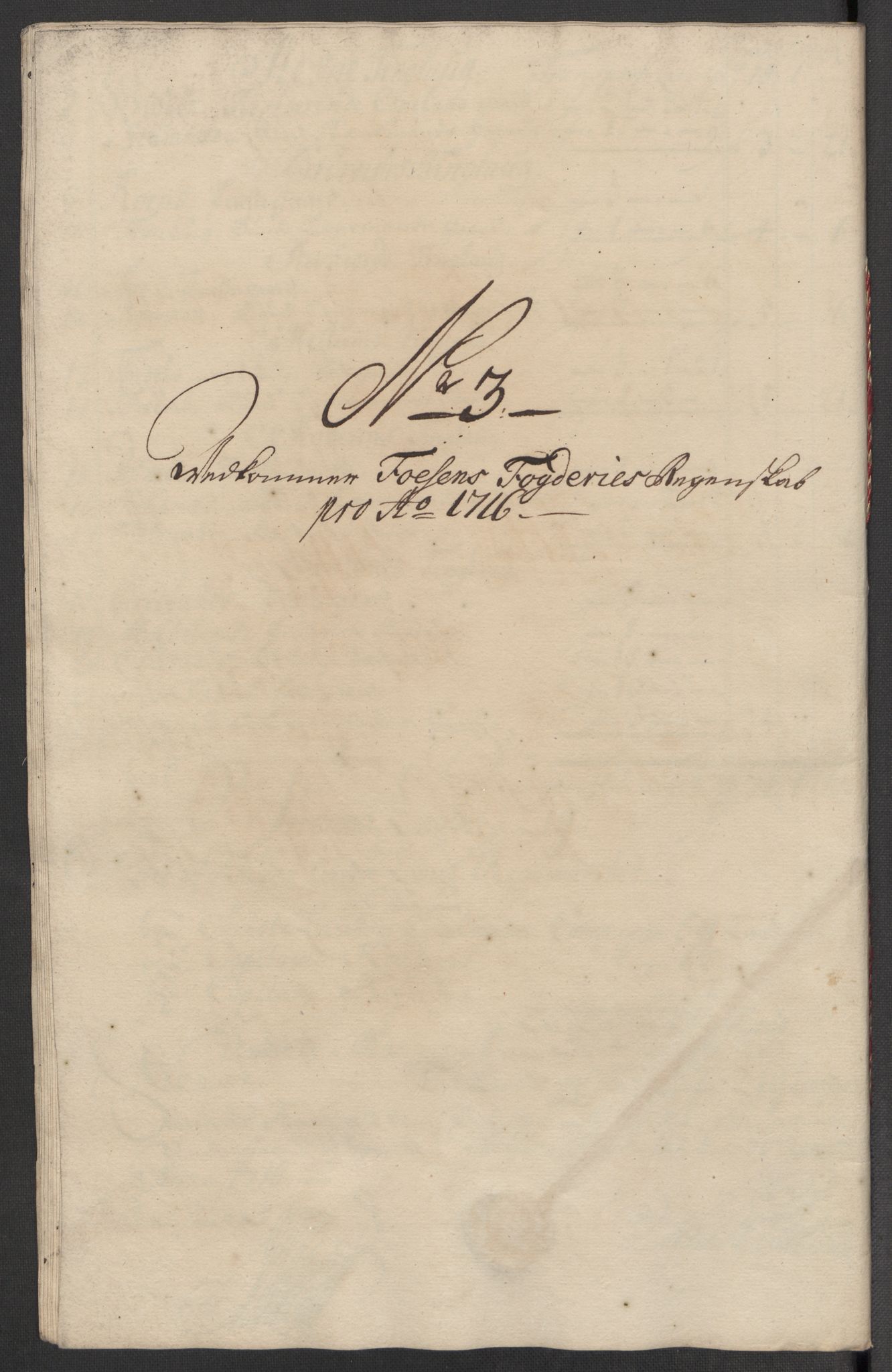 Rentekammeret inntil 1814, Reviderte regnskaper, Fogderegnskap, AV/RA-EA-4092/R57/L3864: Fogderegnskap Fosen, 1716, s. 89