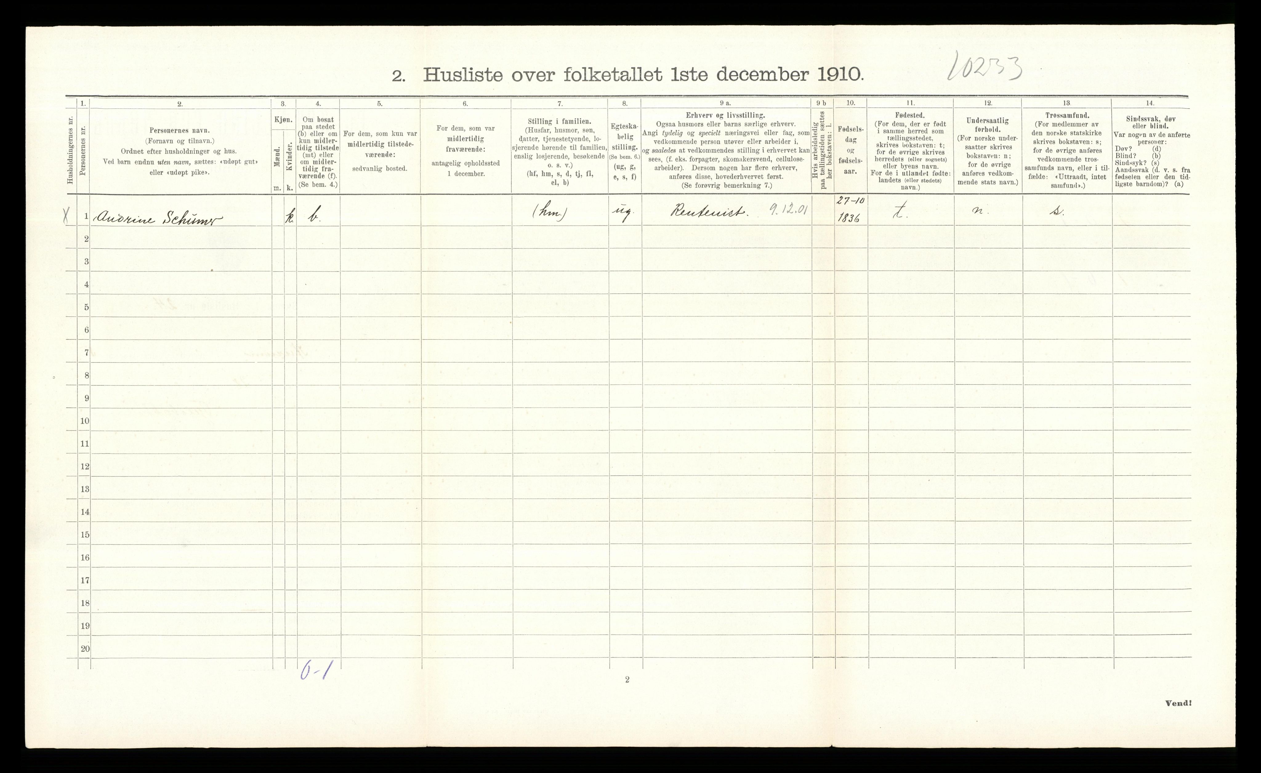 RA, Folketelling 1910 for 0628 Hurum herred, 1910, s. 861