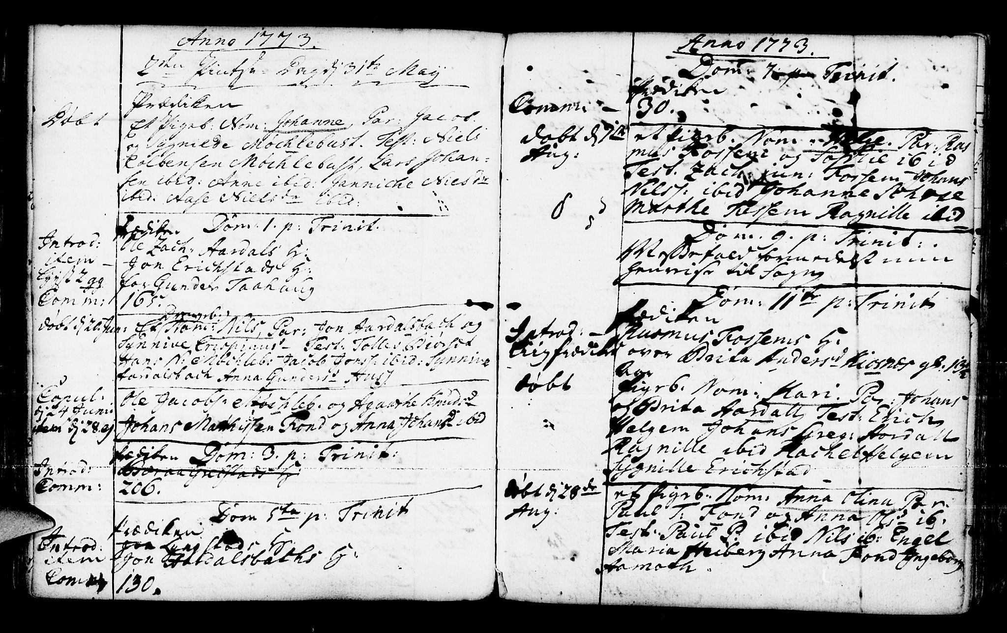 Jølster sokneprestembete, SAB/A-80701/H/Haa/Haaa/L0004: Ministerialbok nr. A 4, 1749-1789, s. 129