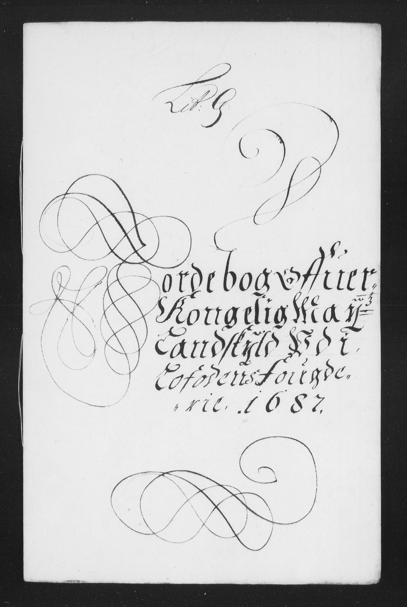 Rentekammeret inntil 1814, Reviderte regnskaper, Stiftamtstueregnskaper, Trondheim stiftamt og Nordland amt, AV/RA-EA-6044/R/Rh/L0010: Nordland amt, 1687
