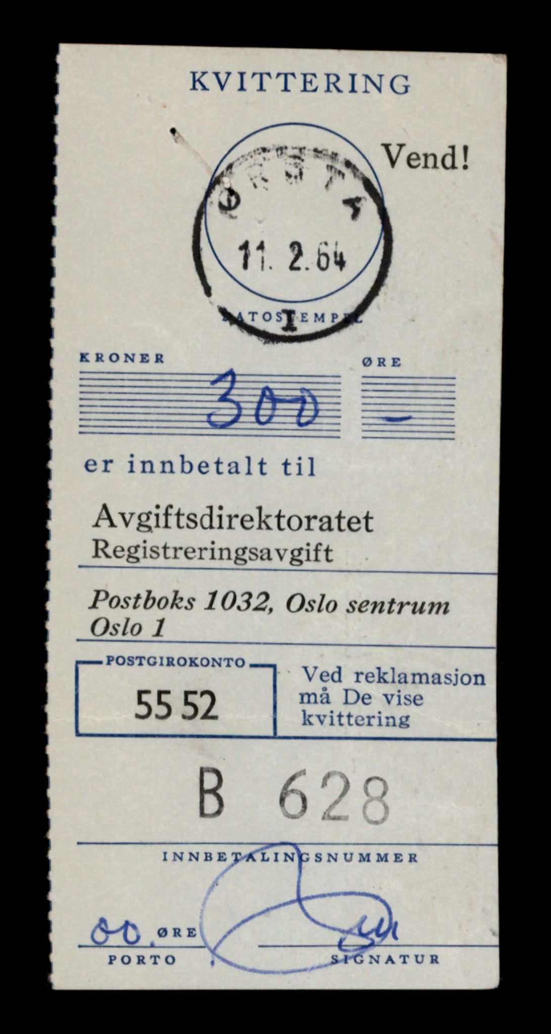 Møre og Romsdal vegkontor - Ålesund trafikkstasjon, SAT/A-4099/F/Fe/L0003: Registreringskort for kjøretøy T 232 - T 340, 1927-1998, s. 510