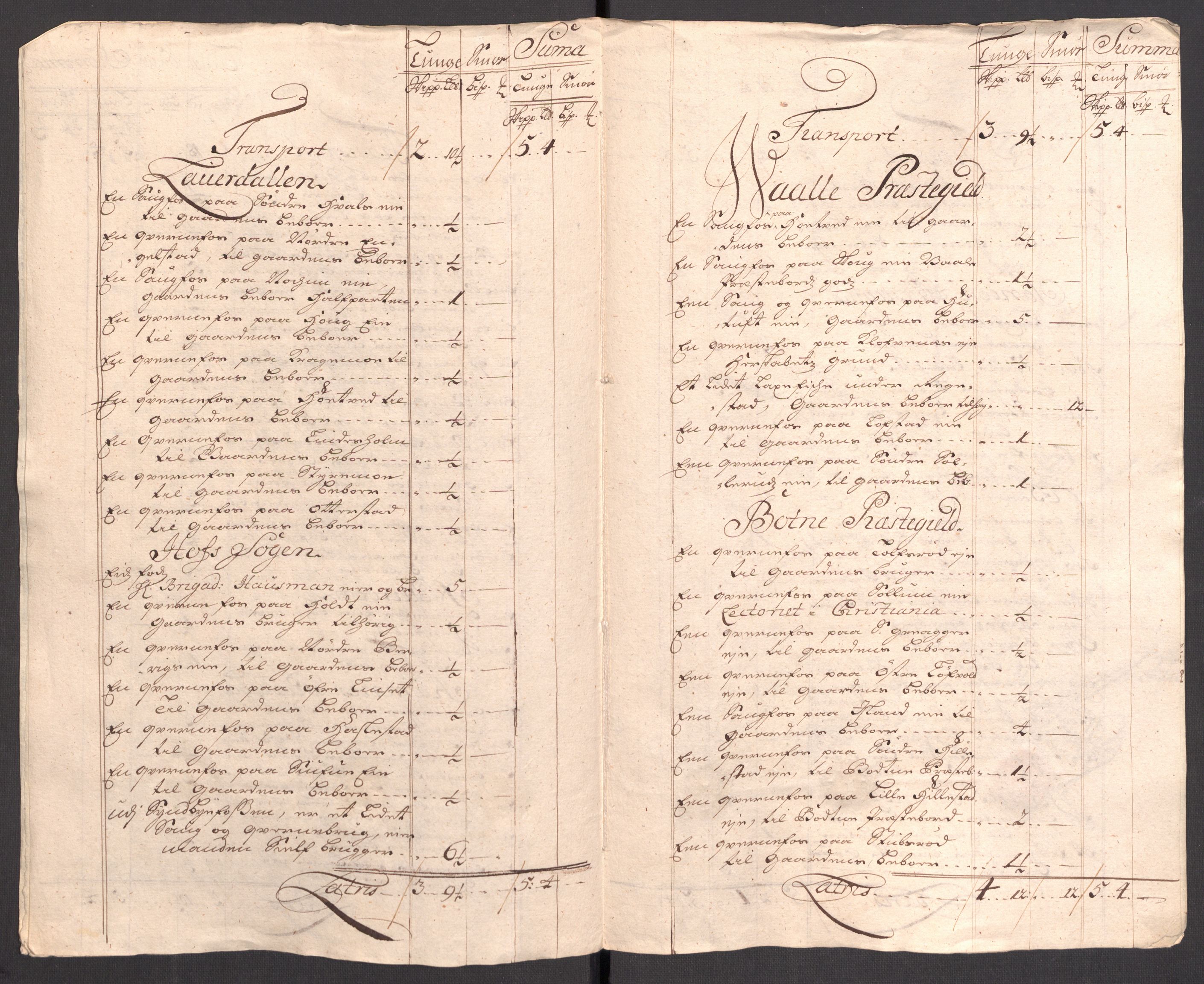 Rentekammeret inntil 1814, Reviderte regnskaper, Fogderegnskap, RA/EA-4092/R32/L1873: Fogderegnskap Jarlsberg grevskap, 1708, s. 255