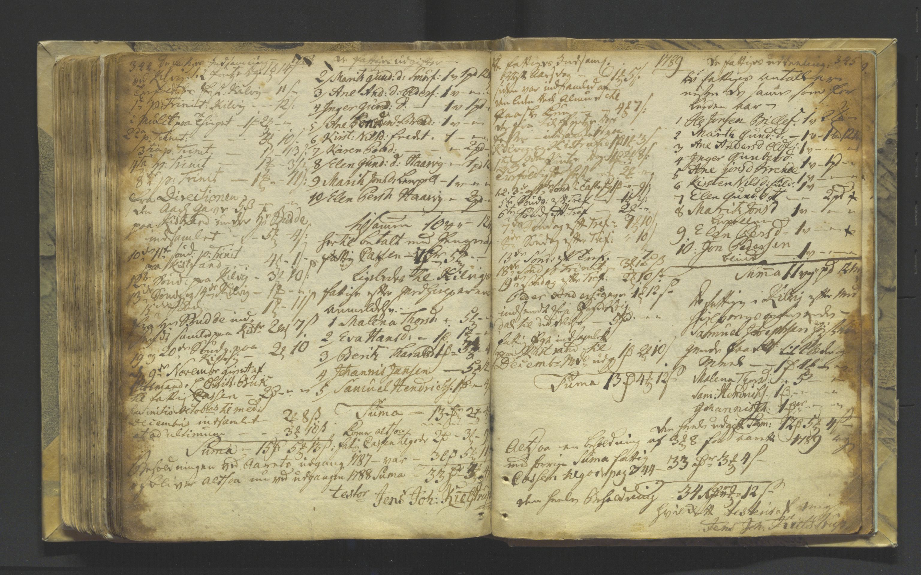Kistrand/Porsanger sokneprestembete, AV/SATØ-S-1351/H/Ha/L0001.kirke: Ministerialbok nr. 1, 1764-1792, s. 344-345