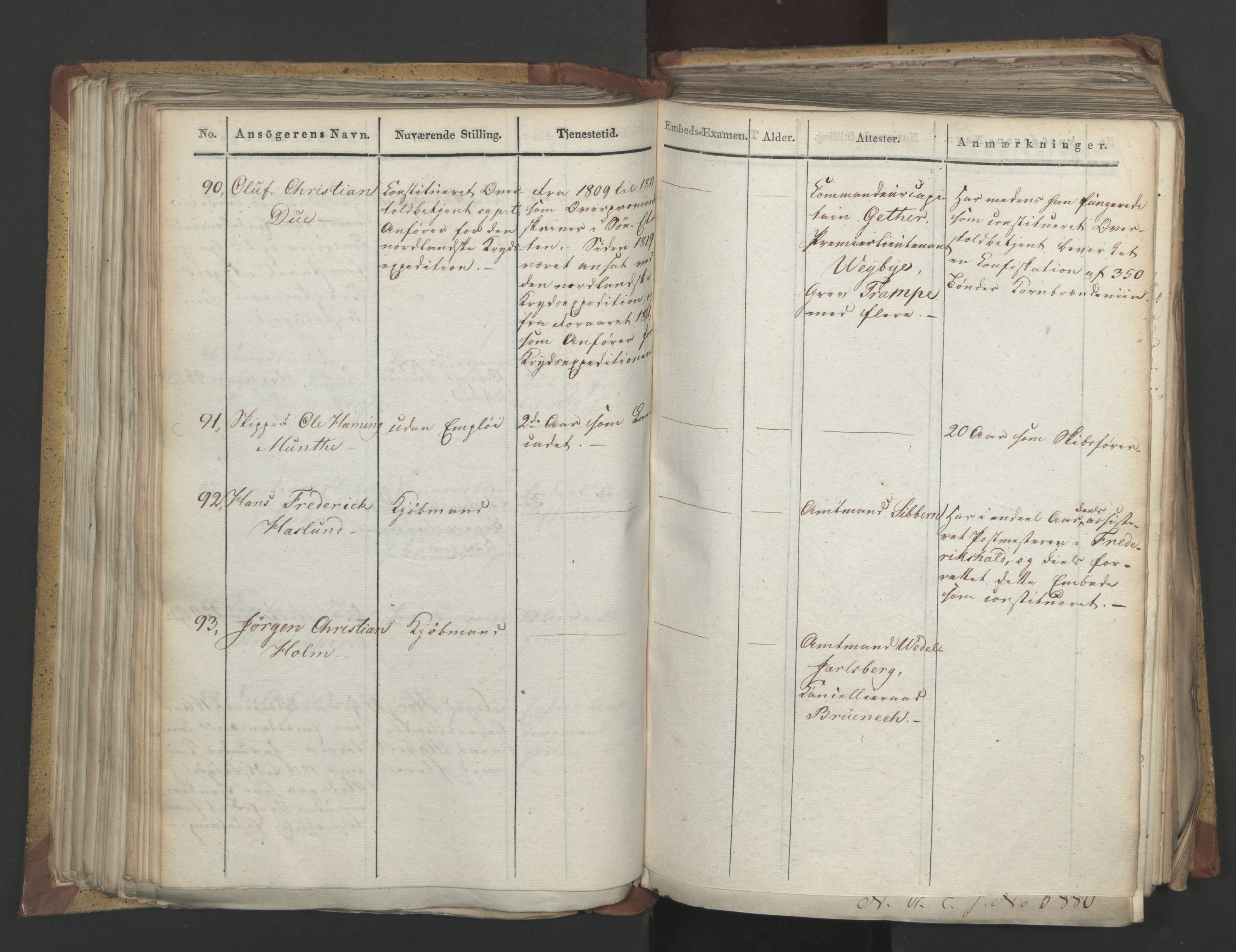 Statsrådsavdelingen i Stockholm, AV/RA-S-1003/D/Da/L0030: Regjeringsinnstillinger nr. 5800-5931, 1822, s. 213