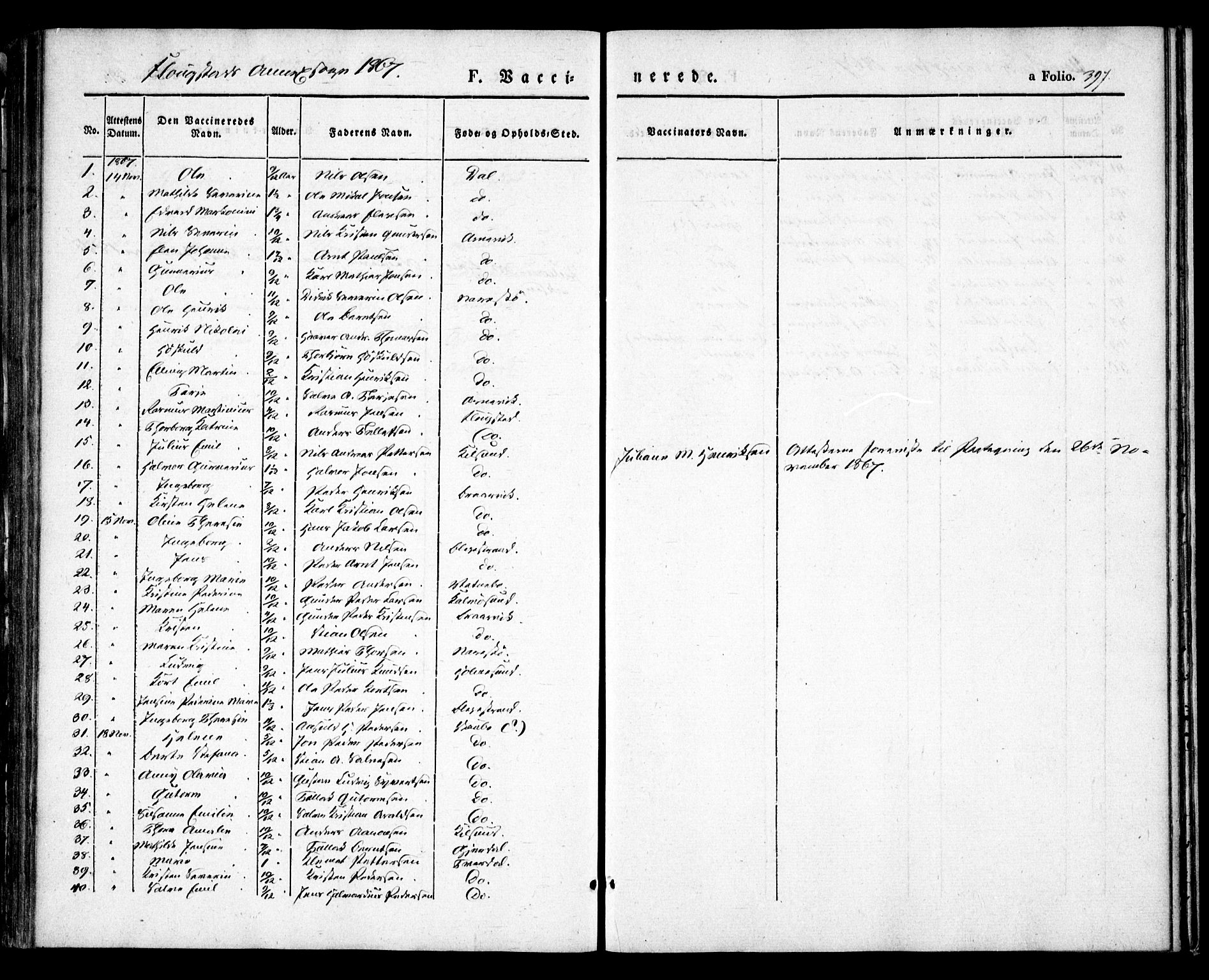 Dypvåg sokneprestkontor, AV/SAK-1111-0007/F/Fa/Faa/L0005: Ministerialbok nr. A 5, 1841-1854, s. 397