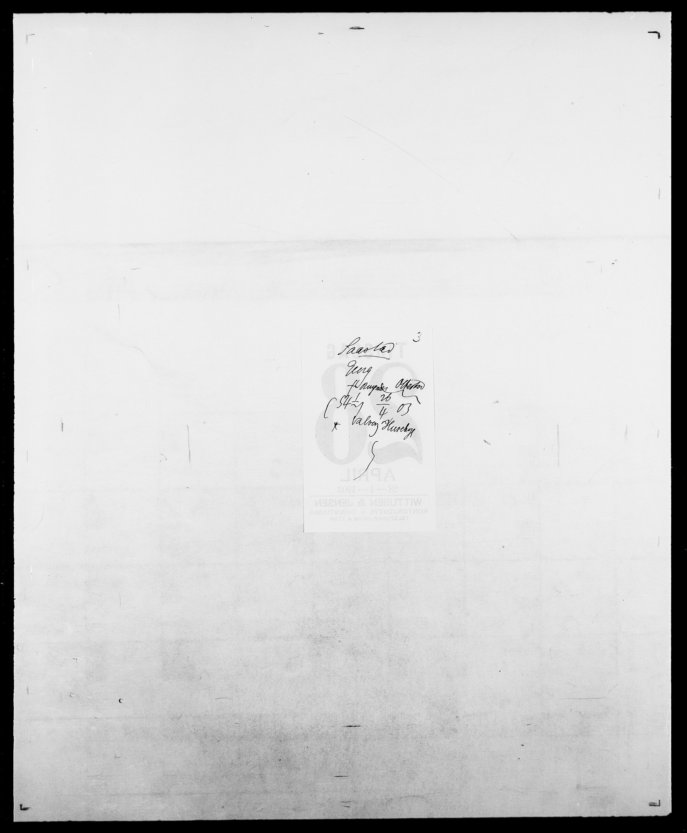 Delgobe, Charles Antoine - samling, AV/SAO-PAO-0038/D/Da/L0034: Saabye - Schmincke, s. 11