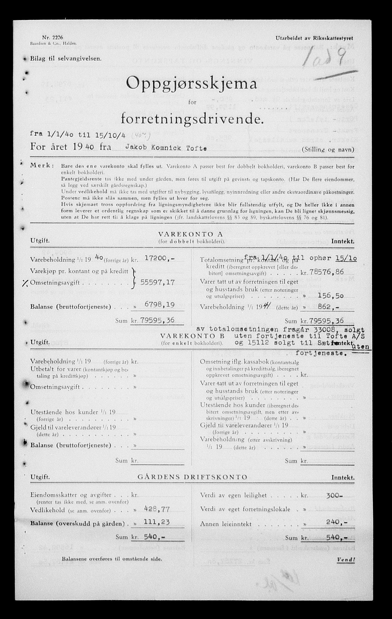 Justisdepartementet, Tilbakeføringskontoret for inndratte formuer, AV/RA-S-1564/H/Hc/Hcd/L1002: --, 1945-1947, s. 73