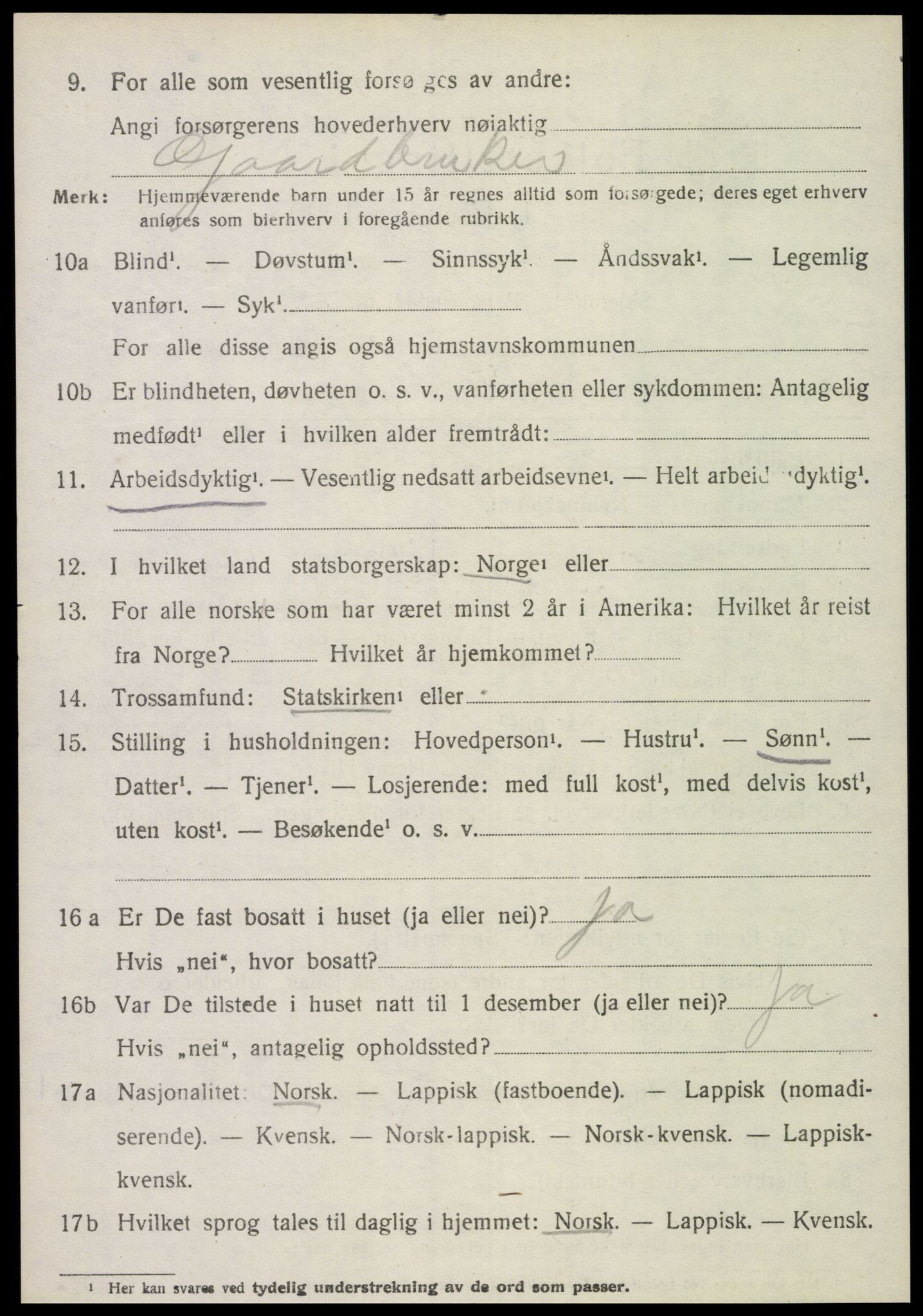 SAT, Folketelling 1920 for 1752 Kolvereid herred, 1920, s. 1550