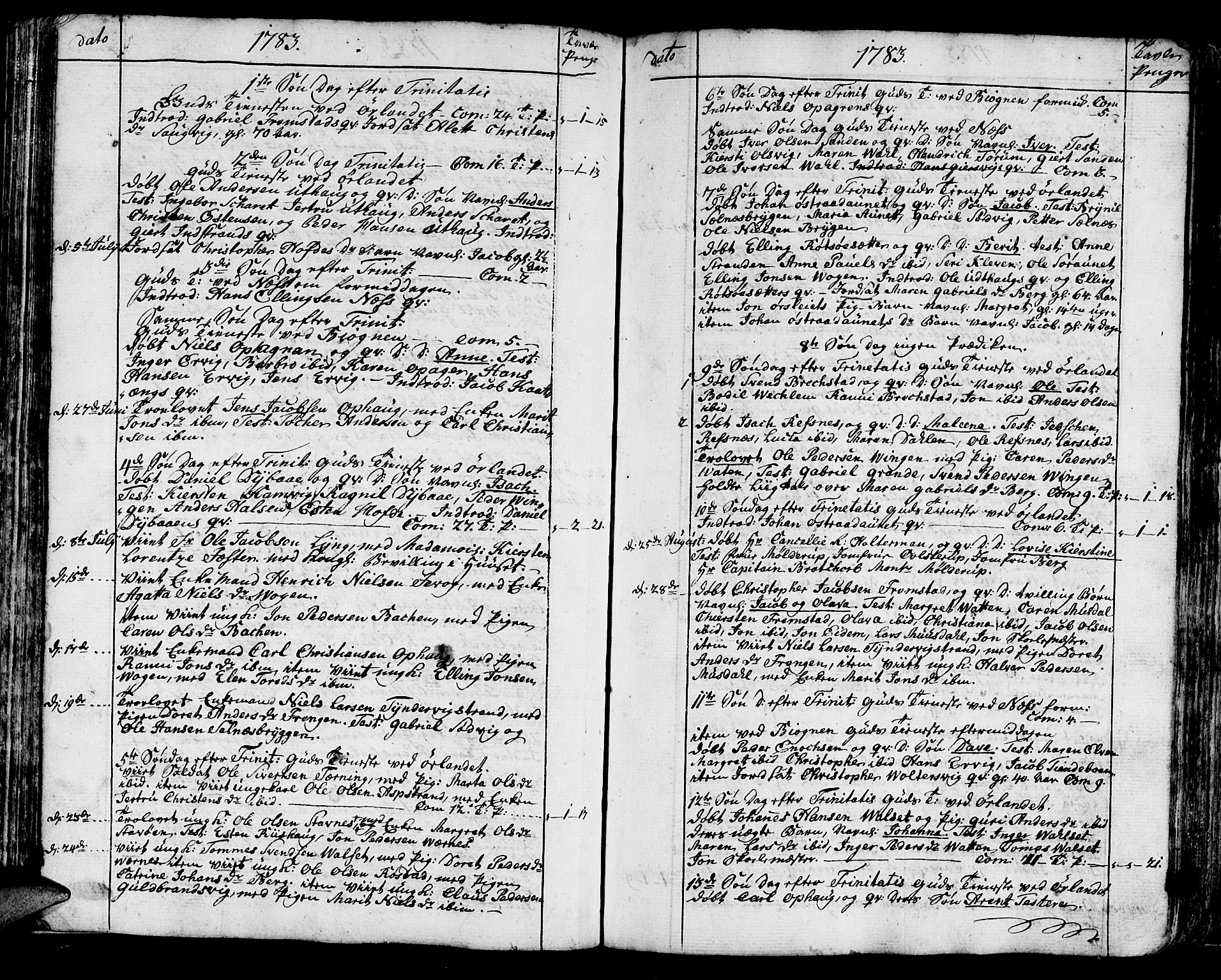 Ministerialprotokoller, klokkerbøker og fødselsregistre - Sør-Trøndelag, AV/SAT-A-1456/659/L0733: Ministerialbok nr. 659A03, 1767-1818