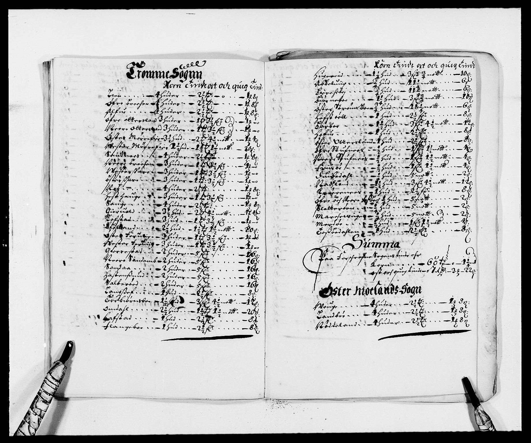 Rentekammeret inntil 1814, Reviderte regnskaper, Fogderegnskap, AV/RA-EA-4092/R39/L2301: Fogderegnskap Nedenes, 1675-1676, s. 243