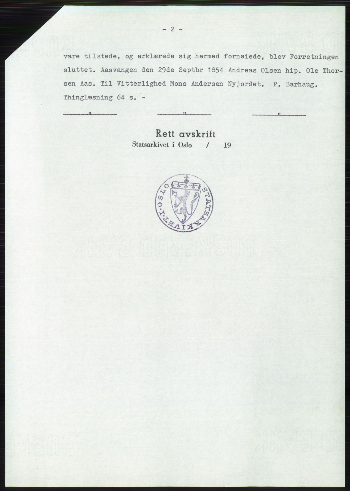 Statsarkivet i Oslo, AV/SAO-A-10621/Z/Zd/L0035: Avskrifter, j.nr 38-2684/1976, 1976, s. 157