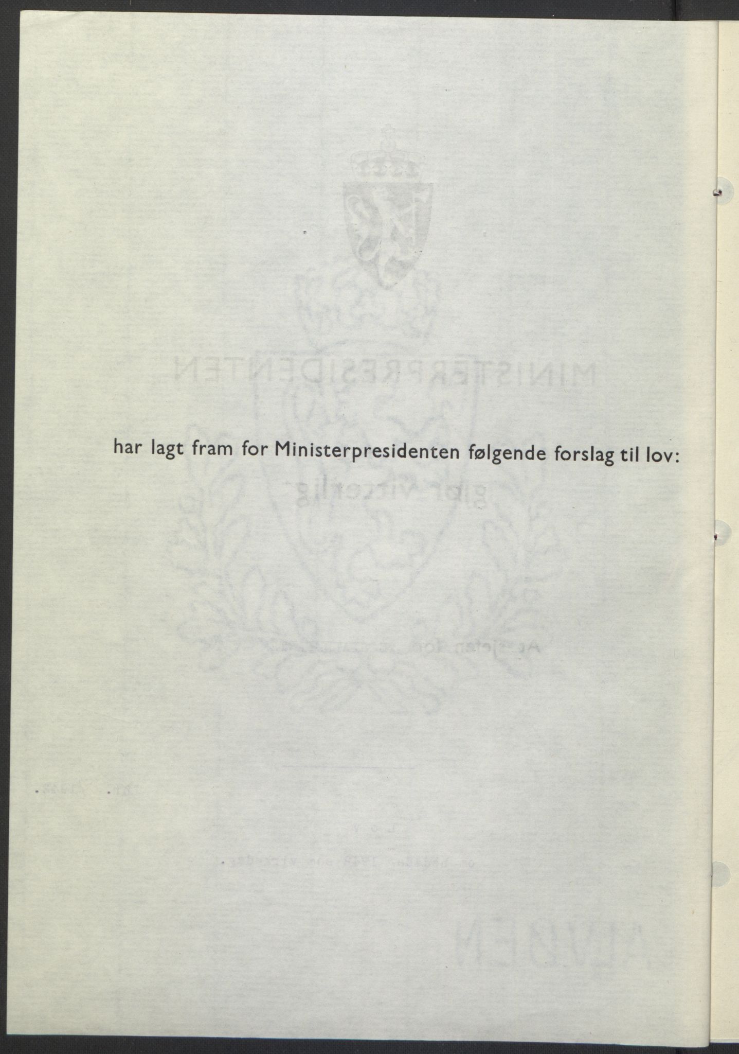 NS-administrasjonen 1940-1945 (Statsrådsekretariatet, de kommisariske statsråder mm), AV/RA-S-4279/D/Db/L0098: Lover II, 1942, s. 445