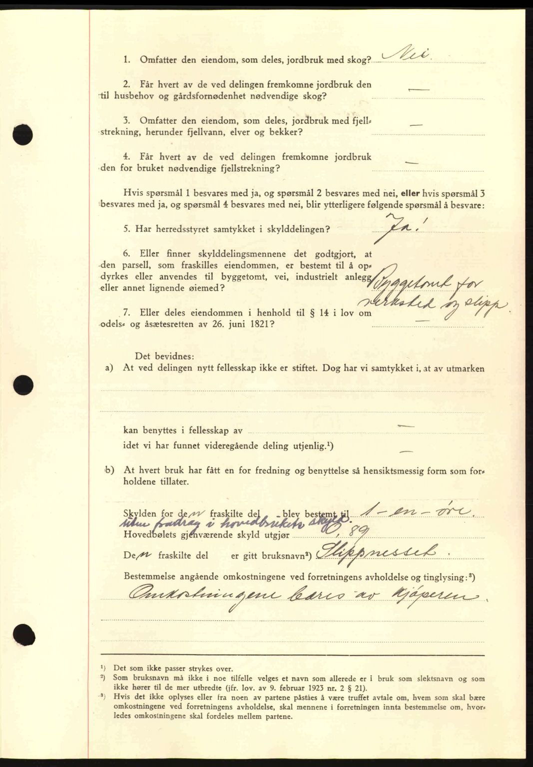 Nordmøre sorenskriveri, AV/SAT-A-4132/1/2/2Ca: Pantebok nr. A90, 1941-1941, Dagboknr: 1391/1941