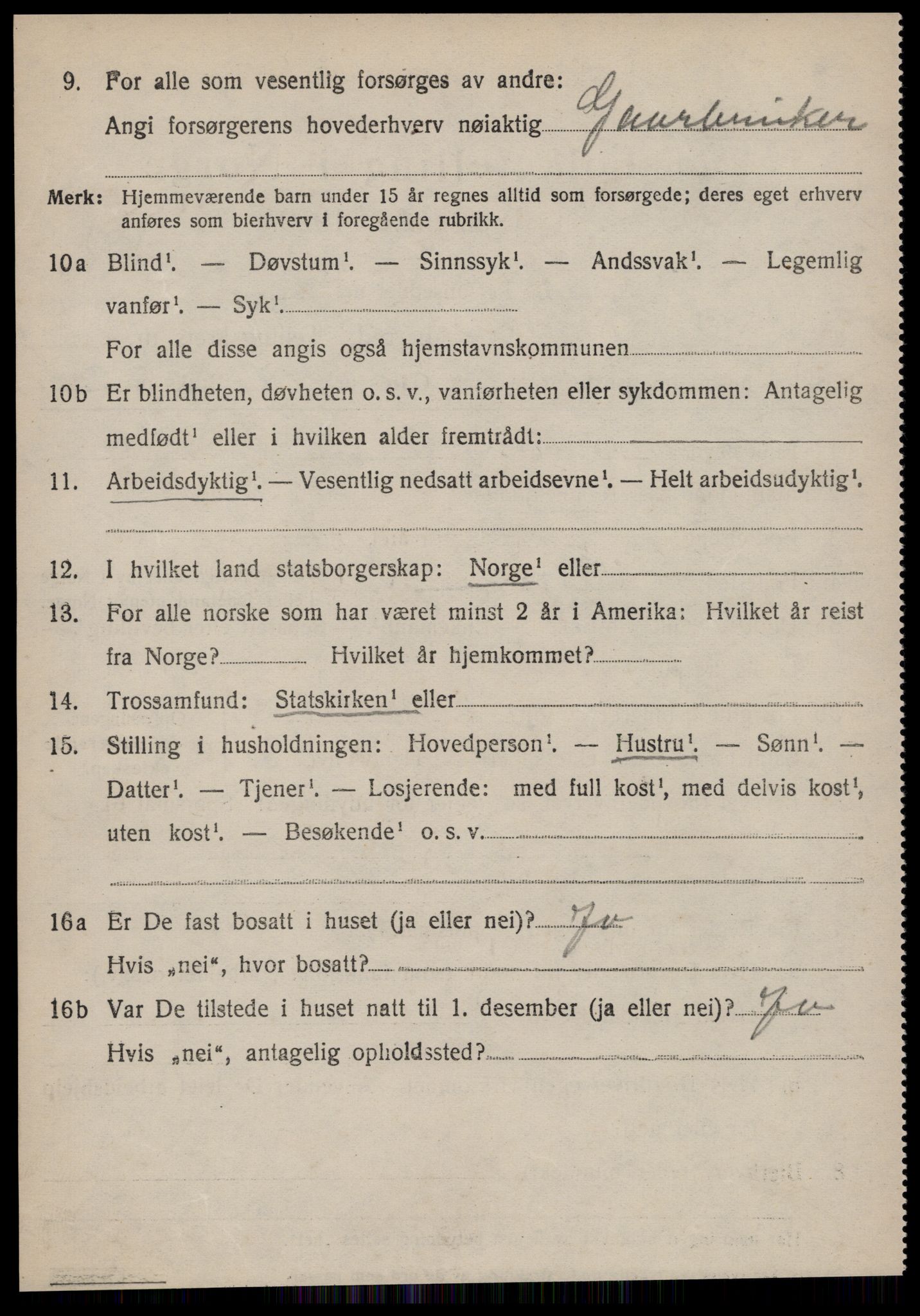 SAT, Folketelling 1920 for 1530 Vatne herred, 1920, s. 3319