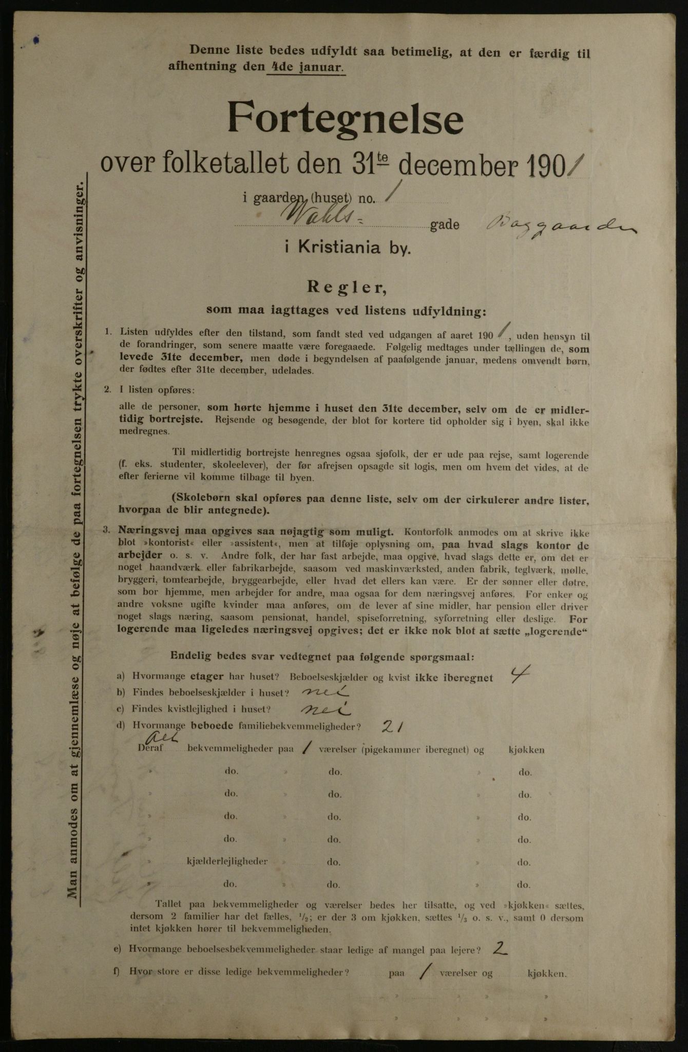 OBA, Kommunal folketelling 31.12.1901 for Kristiania kjøpstad, 1901, s. 18667