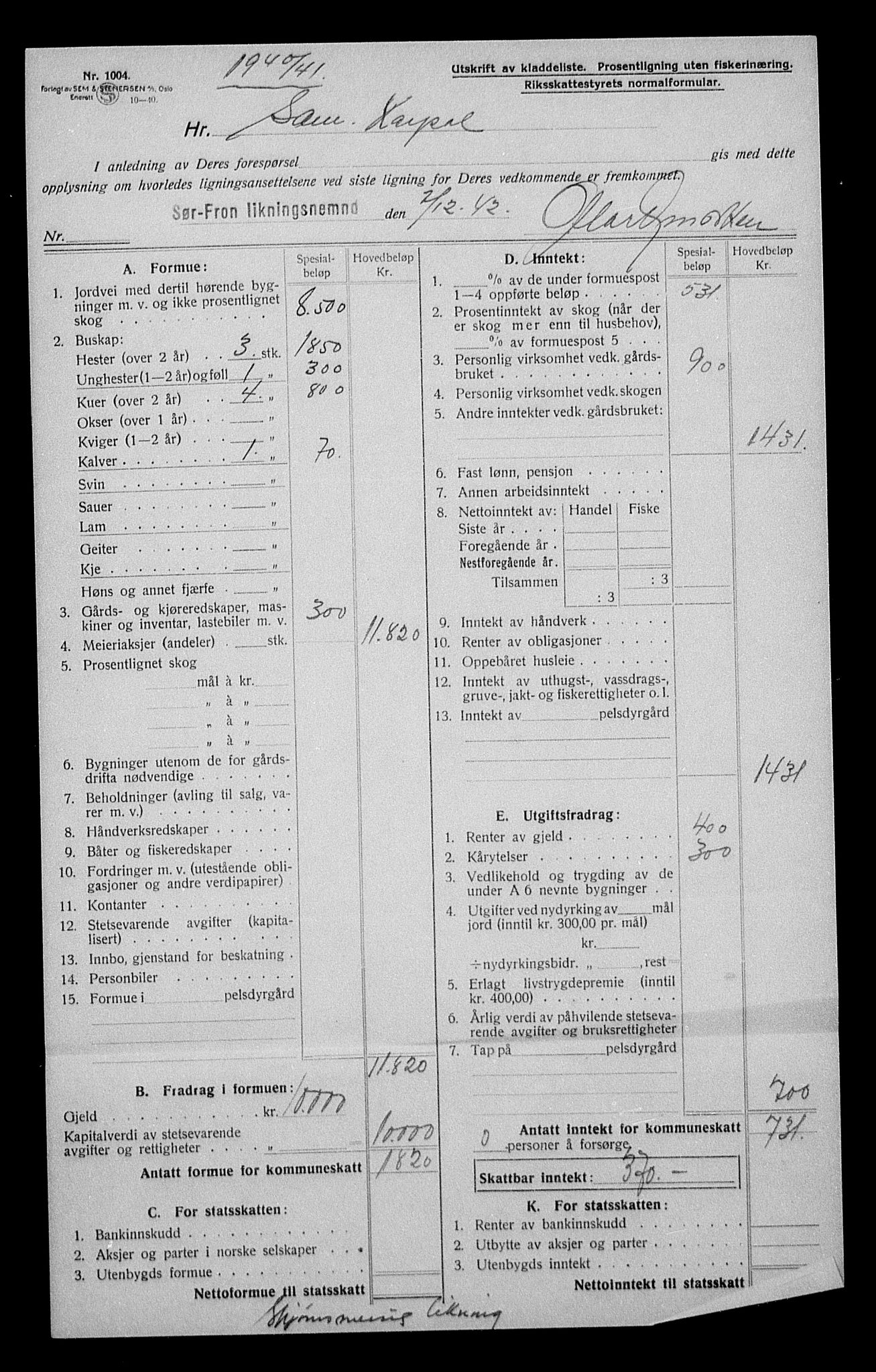 Justisdepartementet, Tilbakeføringskontoret for inndratte formuer, AV/RA-S-1564/H/Hc/Hcc/L0949: --, 1945-1947, s. 758