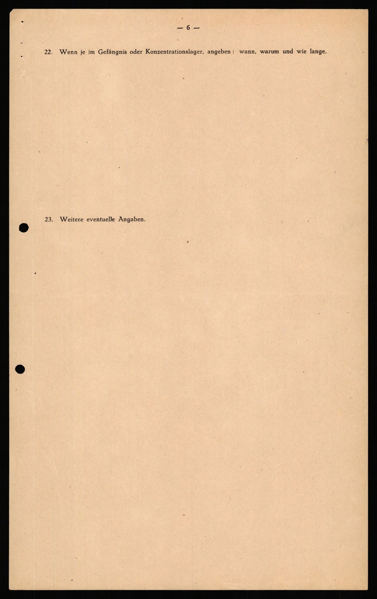 Forsvaret, Forsvarets overkommando II, RA/RAFA-3915/D/Db/L0033: CI Questionaires. Tyske okkupasjonsstyrker i Norge. Tyskere., 1945-1946, s. 378