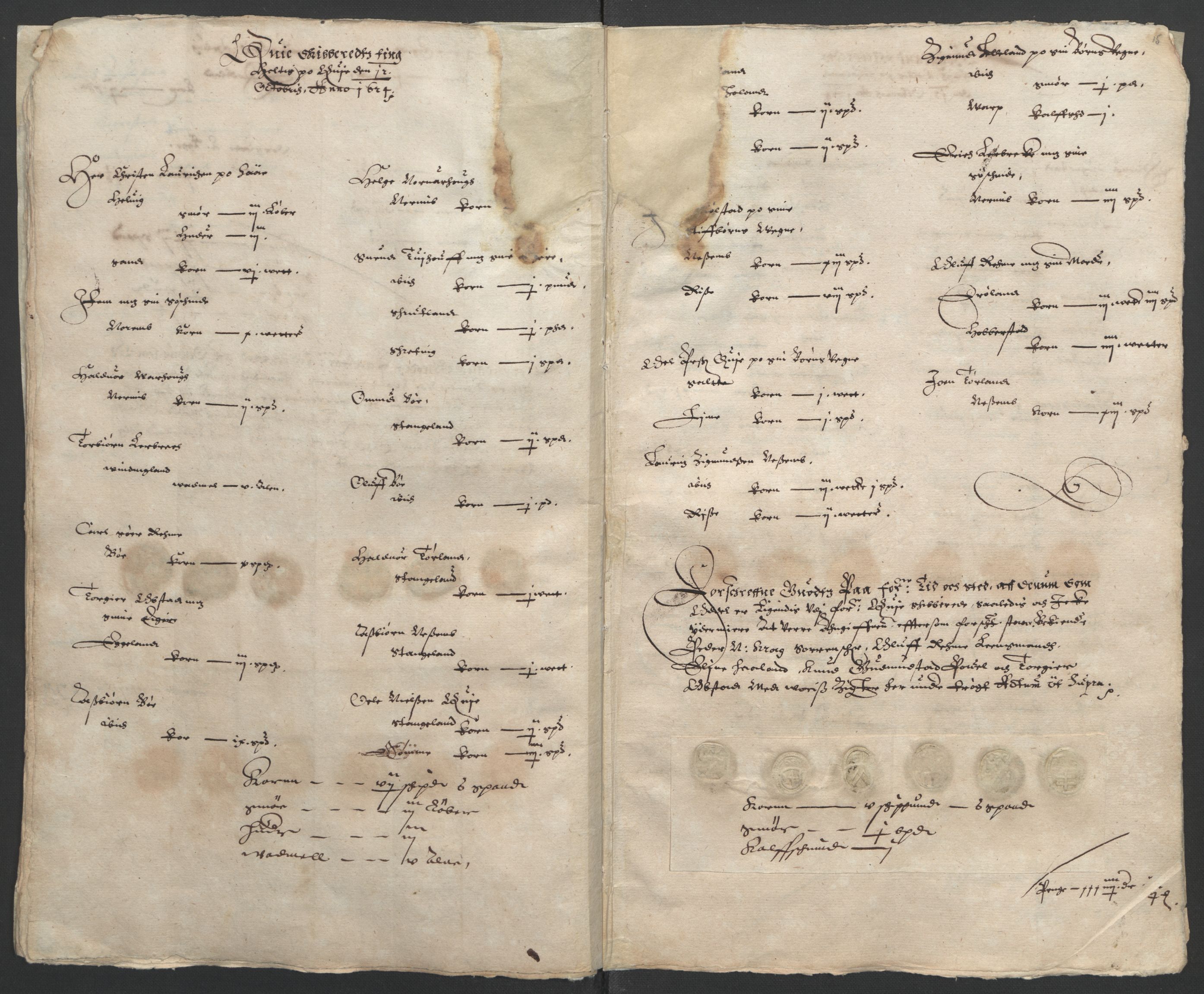 Stattholderembetet 1572-1771, AV/RA-EA-2870/Ek/L0010/0002: Jordebøker til utlikning av rosstjeneste 1624-1626: / Odelsjordebøker for Stavanger len, 1624-1626, s. 49
