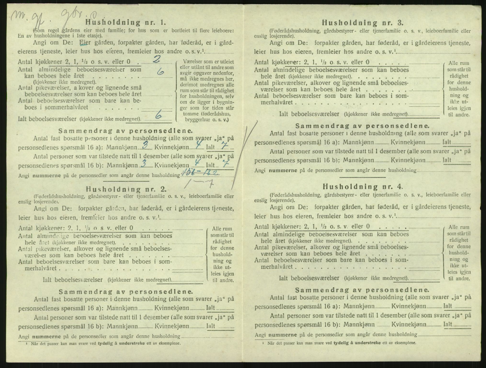 SAKO, Folketelling 1920 for 0727 Hedrum herred, 1920, s. 1652