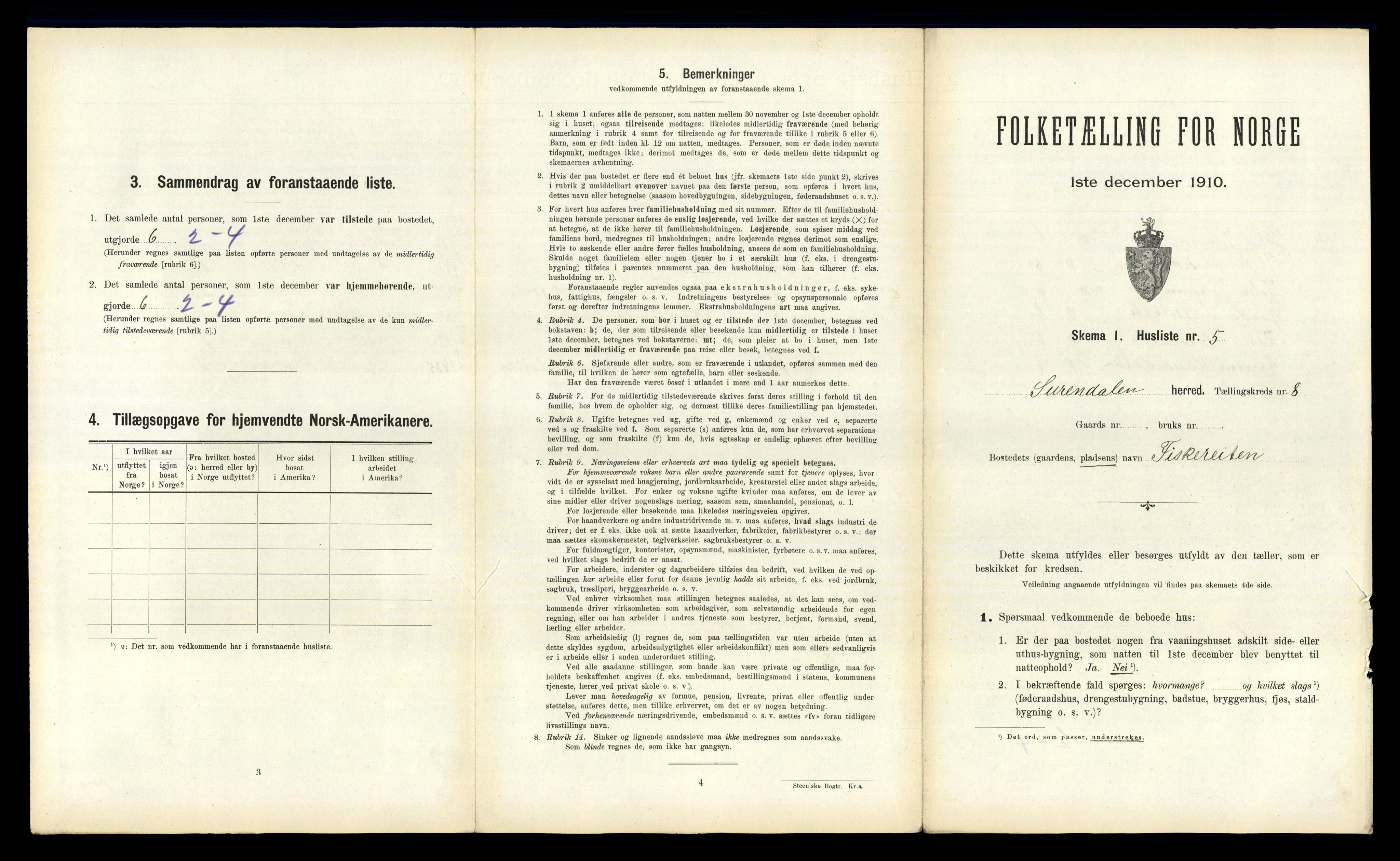 RA, Folketelling 1910 for 1566 Surnadal herred, 1910, s. 537