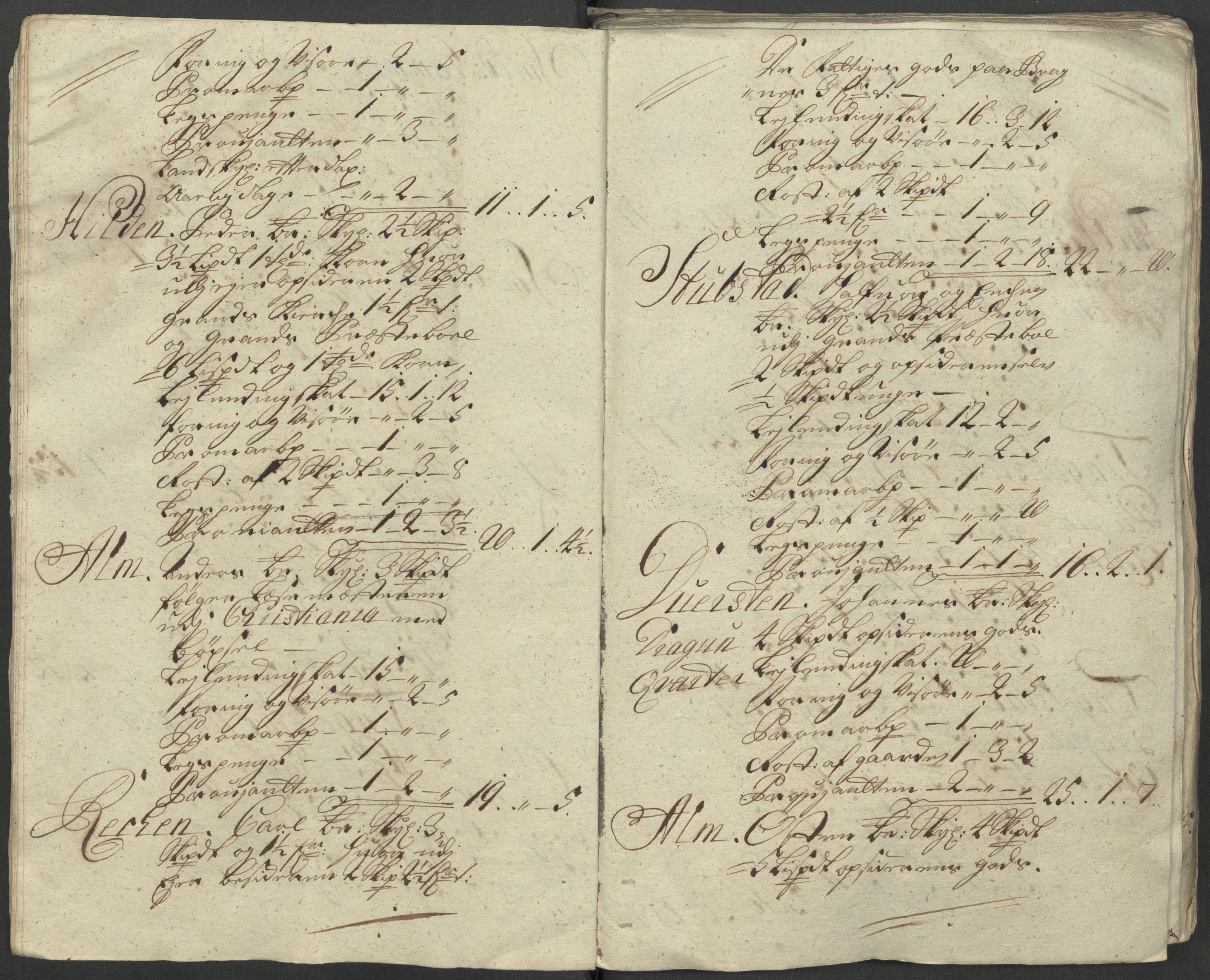 Rentekammeret inntil 1814, Reviderte regnskaper, Fogderegnskap, AV/RA-EA-4092/R18/L1314: Fogderegnskap Hadeland, Toten og Valdres, 1715, s. 29