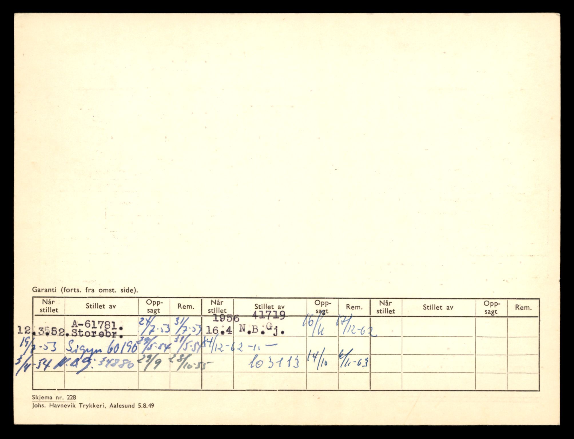 Møre og Romsdal vegkontor - Ålesund trafikkstasjon, AV/SAT-A-4099/F/Fe/L0044: Registreringskort for kjøretøy T 14205 - T 14319, 1927-1998, s. 729