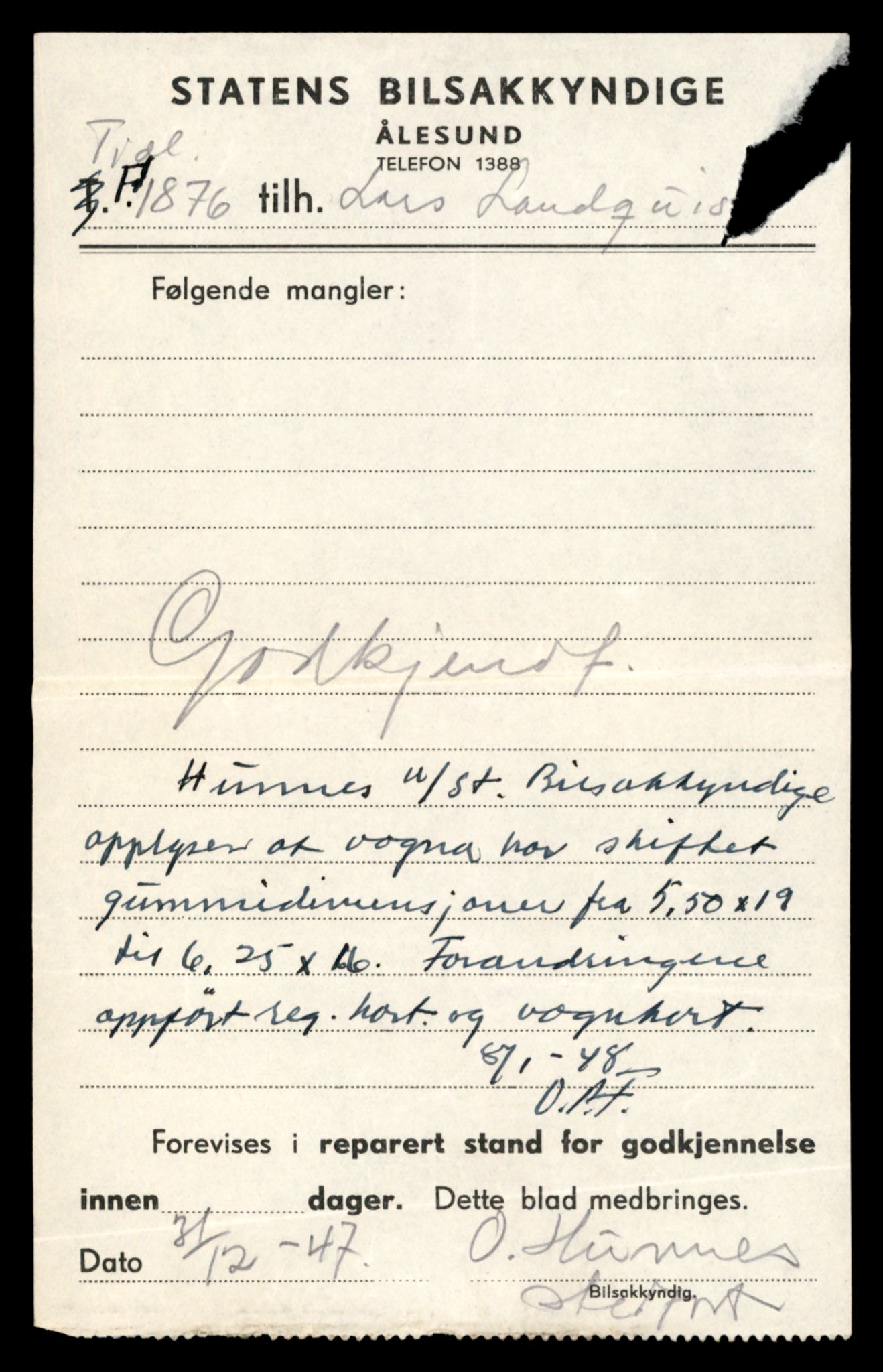Møre og Romsdal vegkontor - Ålesund trafikkstasjon, AV/SAT-A-4099/F/Fe/L0022: Registreringskort for kjøretøy T 10584 - T 10694, 1927-1998, s. 759