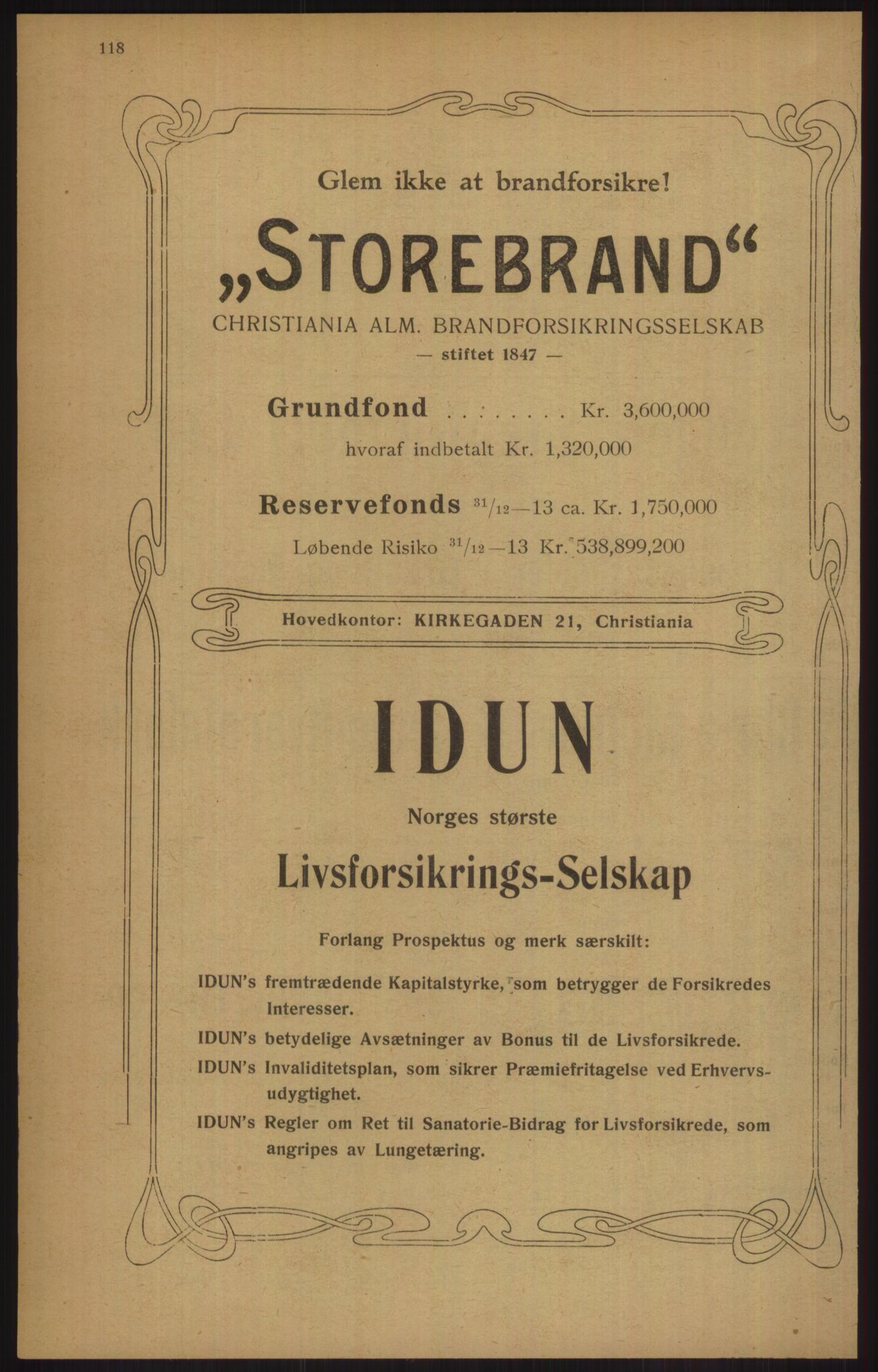 Kristiania/Oslo adressebok, PUBL/-, 1915, s. 118