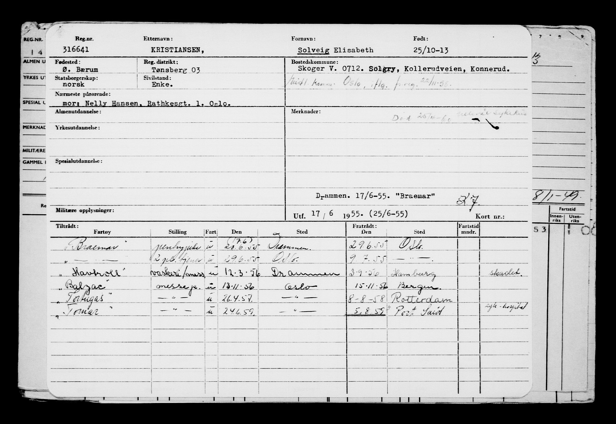 Direktoratet for sjømenn, AV/RA-S-3545/G/Gb/L0116: Hovedkort, 1913, s. 215